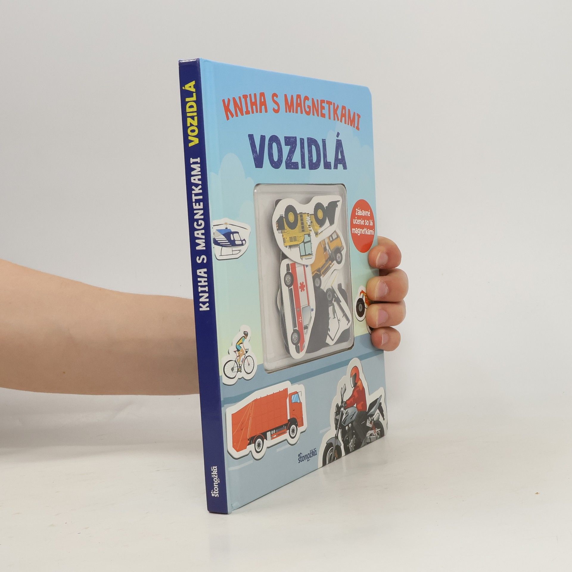 kolektiv Kniha s magnetkami. Vozidlá