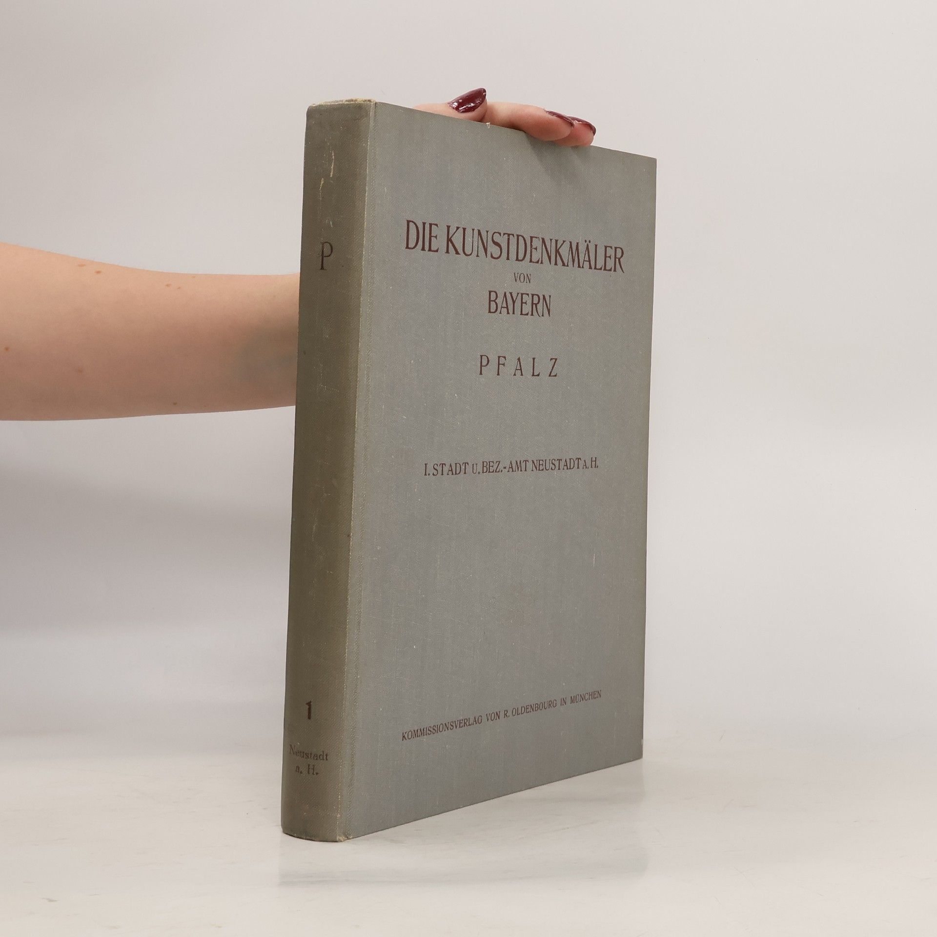 Anton Eckardt Die Kunstdenkmäler von Bayern. Pfalz