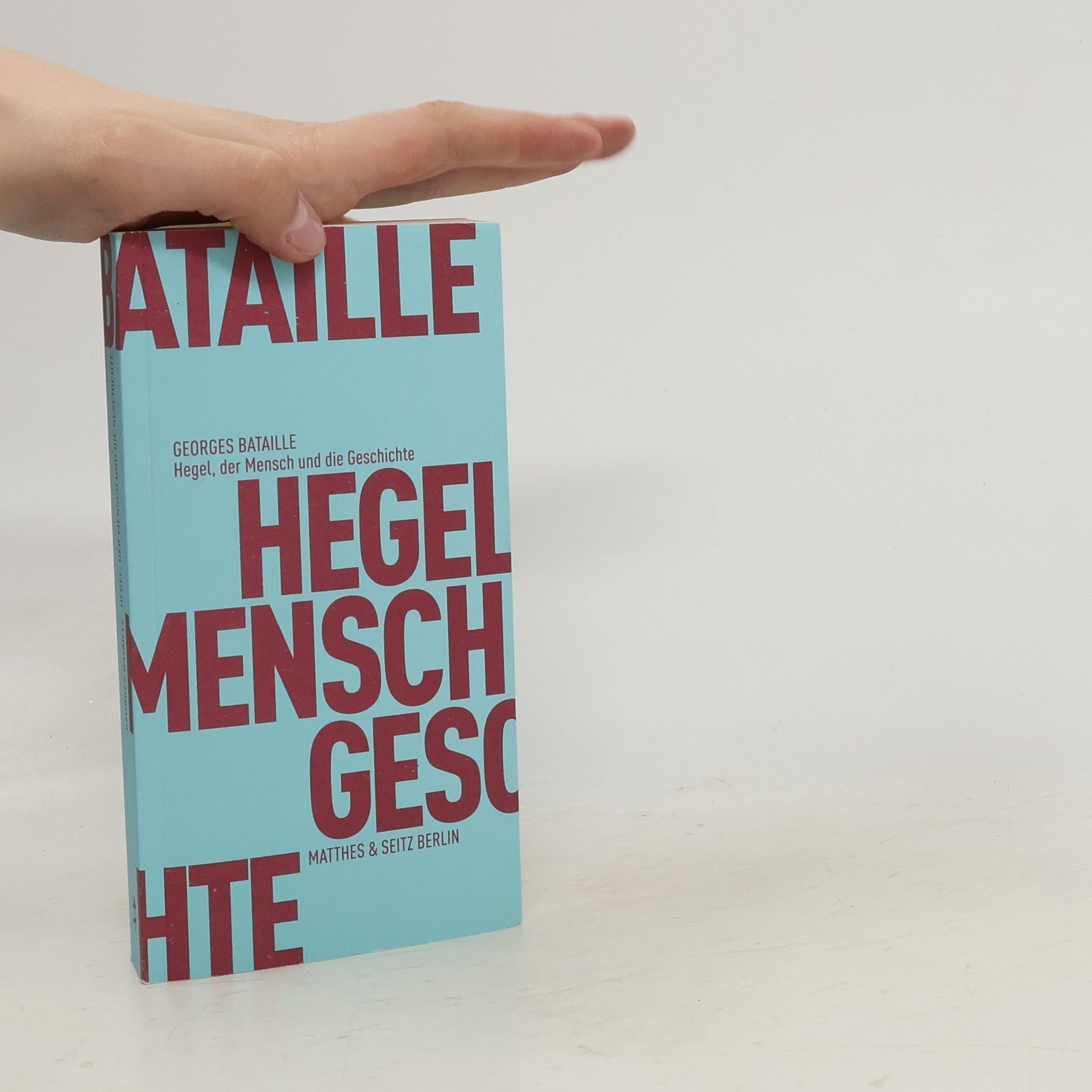 Georges Bataille Hegel, der Mensch und die Geschichte