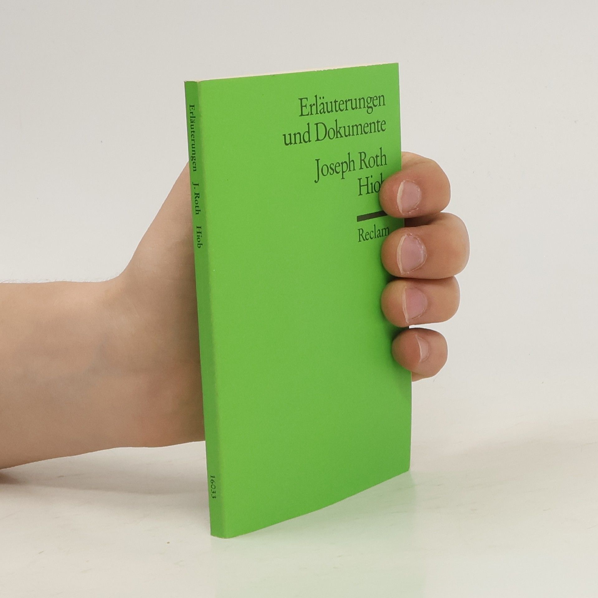 Christine Schmidjell Joseph Roth, Hiob