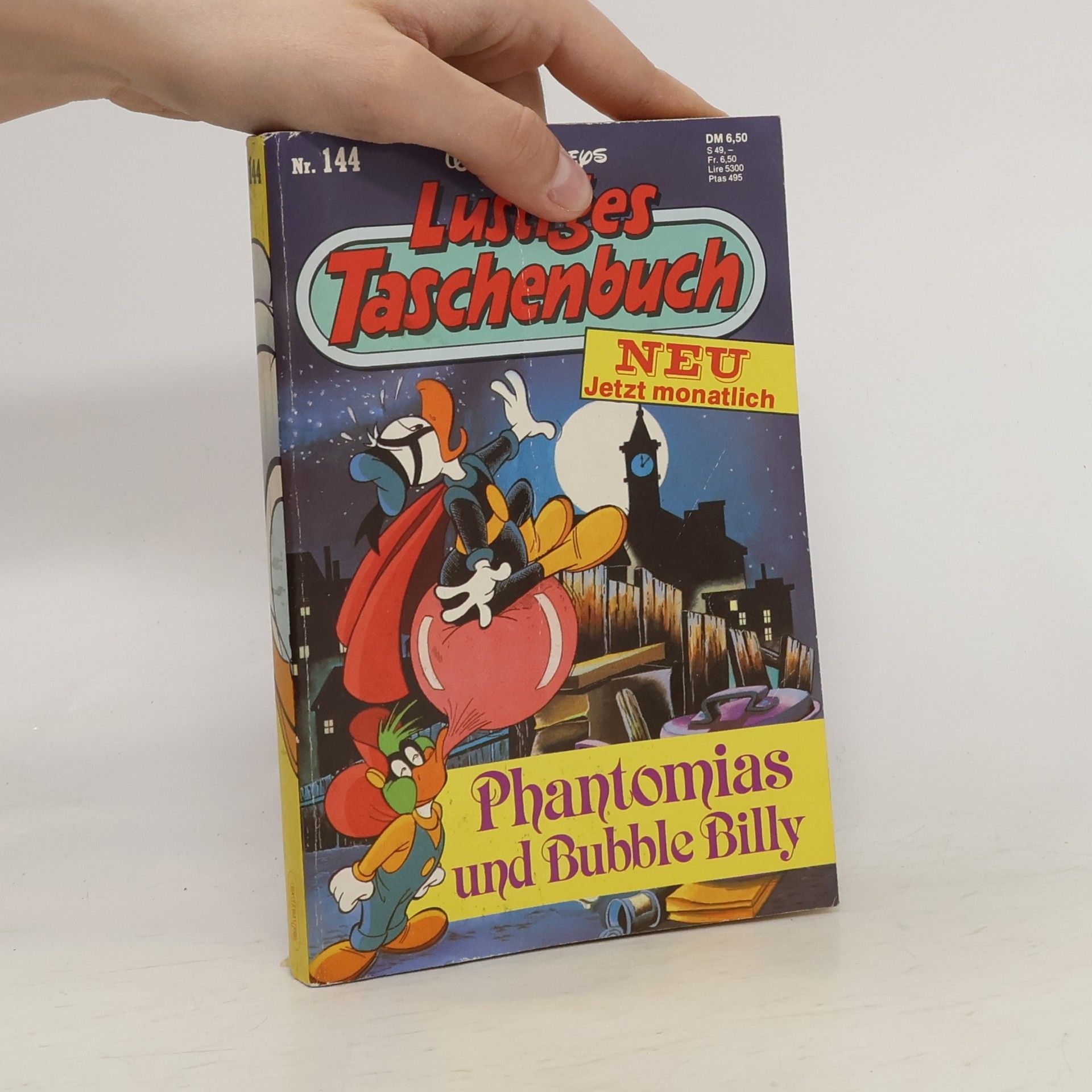 Walt Disney Lustiges Taschenbuch 144. Phantomias und Bubble Billy