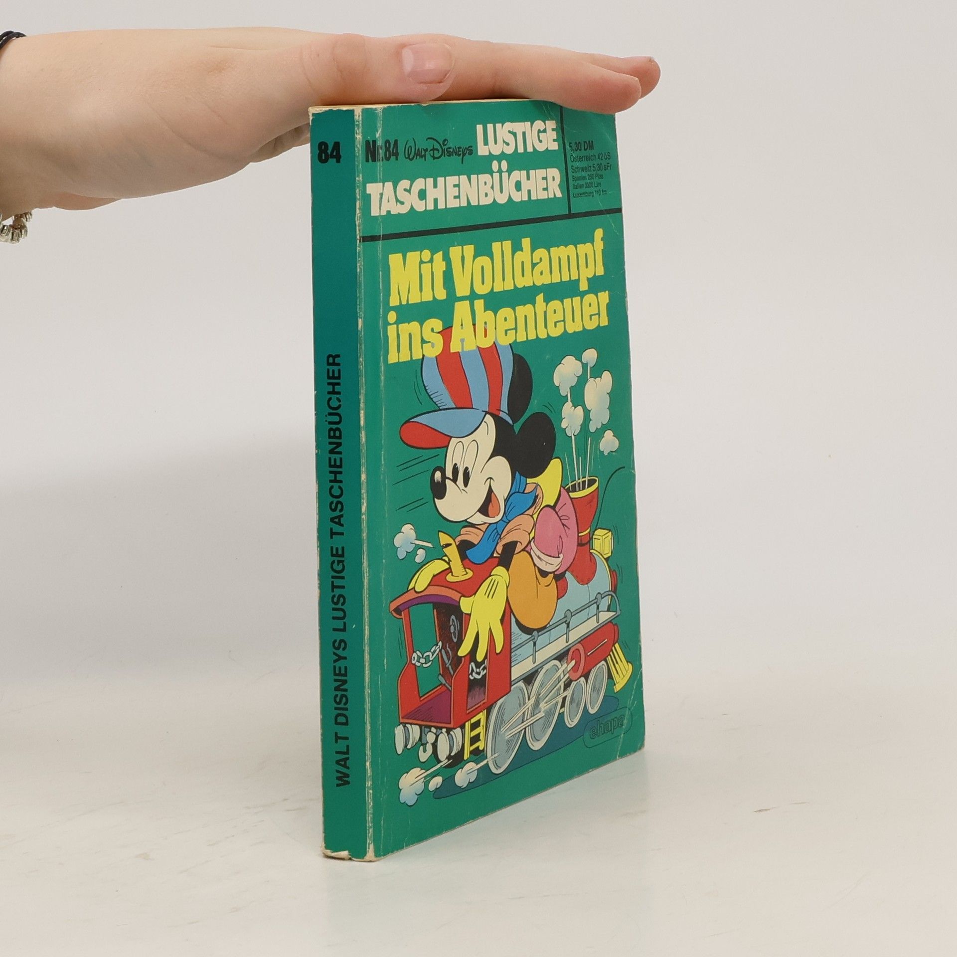 Walt Disney Lustiges Taschenbuch 84. Mit Volldampf ins Abenteuer