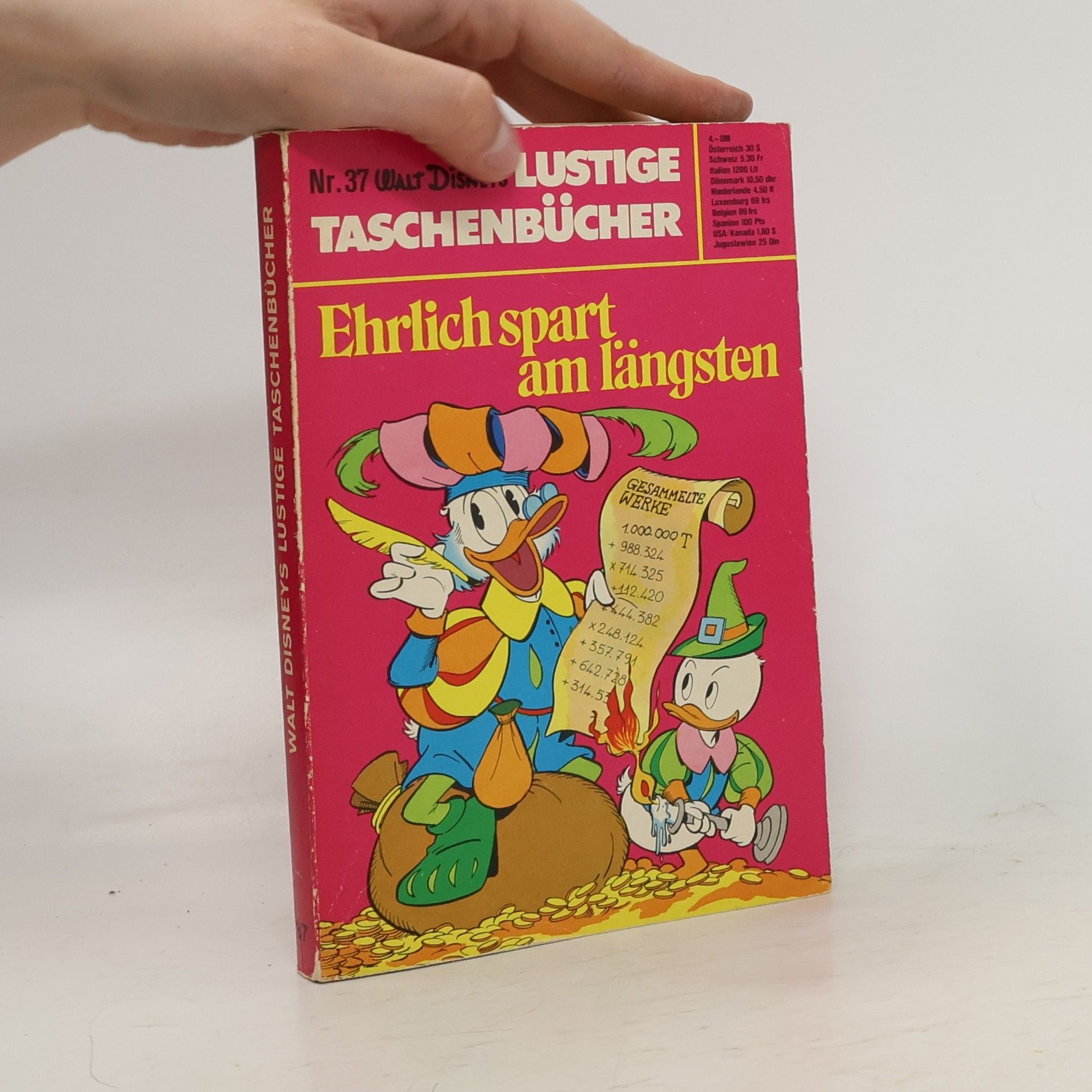 kolektiv Lustige Taschenbücher 37. Ehrlich spart am längsten