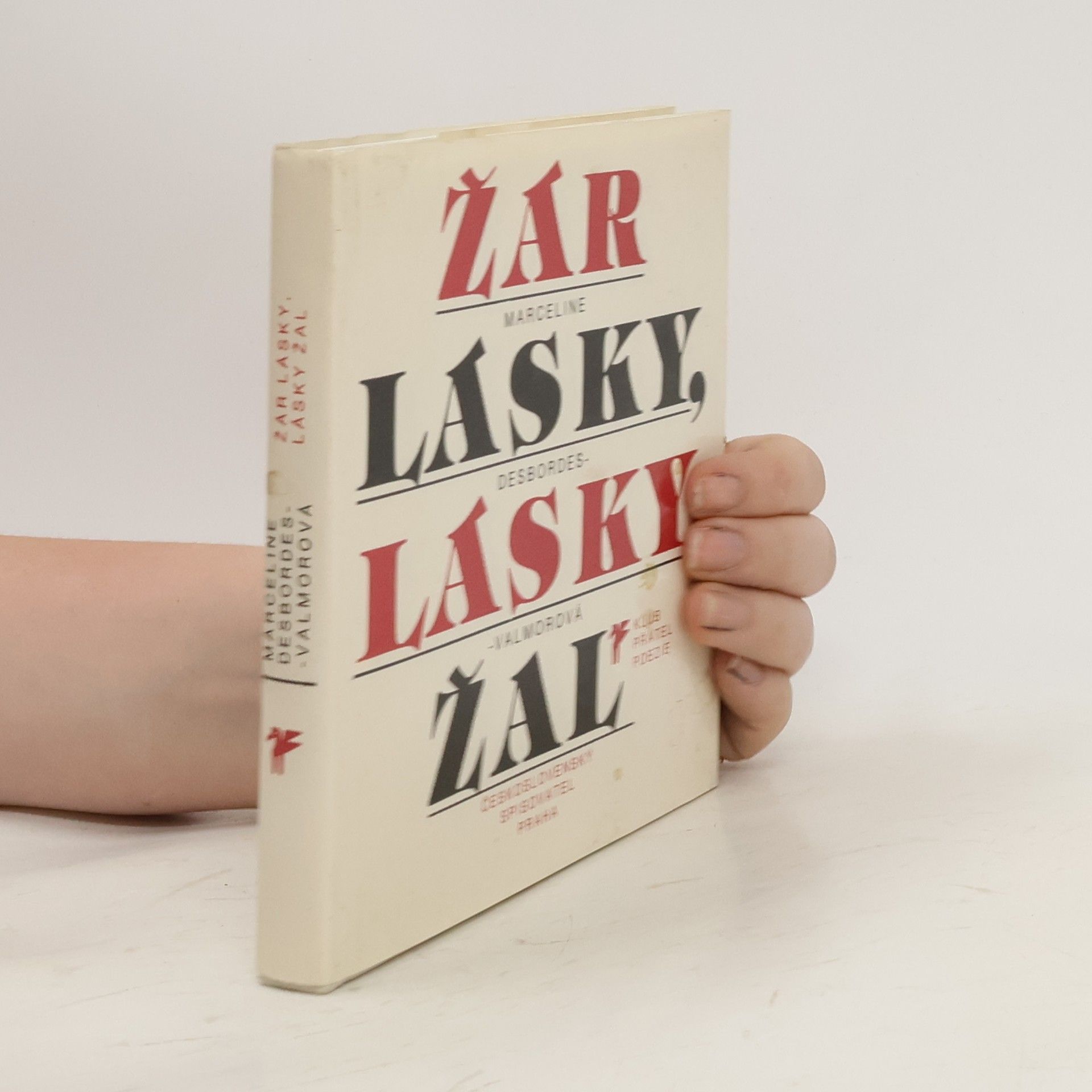 Marceline Desbordes Valmore Žár lásky, lásky žal