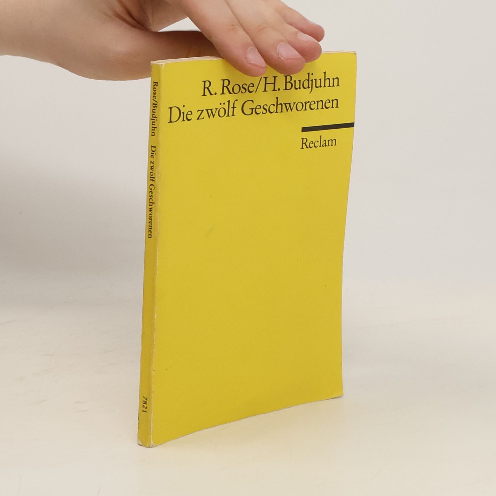 Reginald Rose Die zwölf Geschworenen