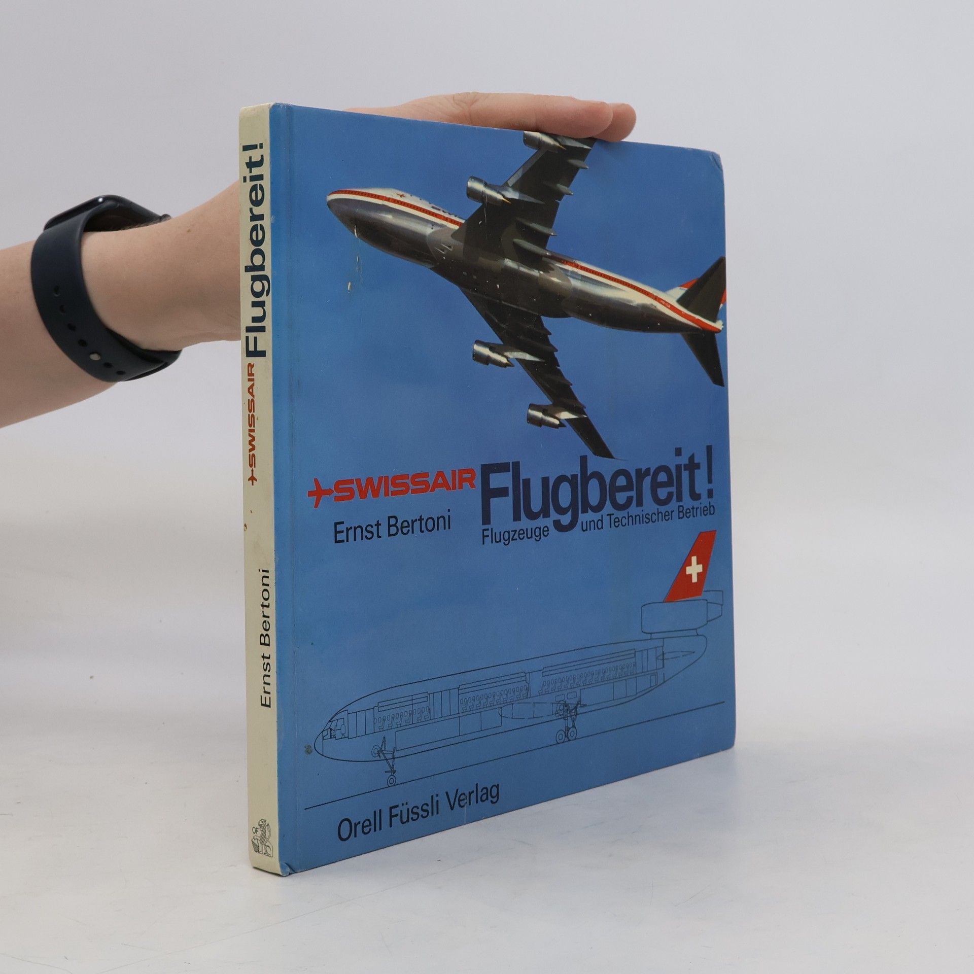 Ernst Bertoni Swissair flugbereit!