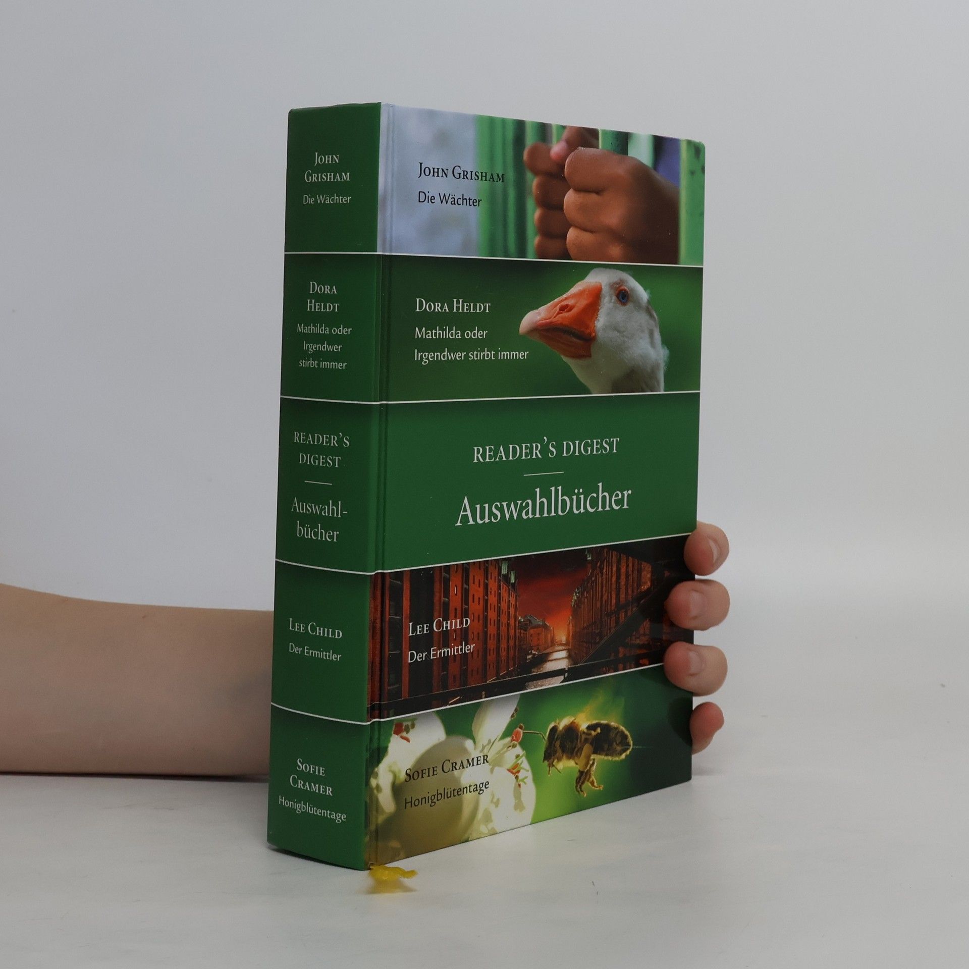 John Grisham Readers Digest Auswahlbücher: Die Wächter; Mathilda oder Irgendwer stirbt immer; Der Ermittler; Honigblütentage