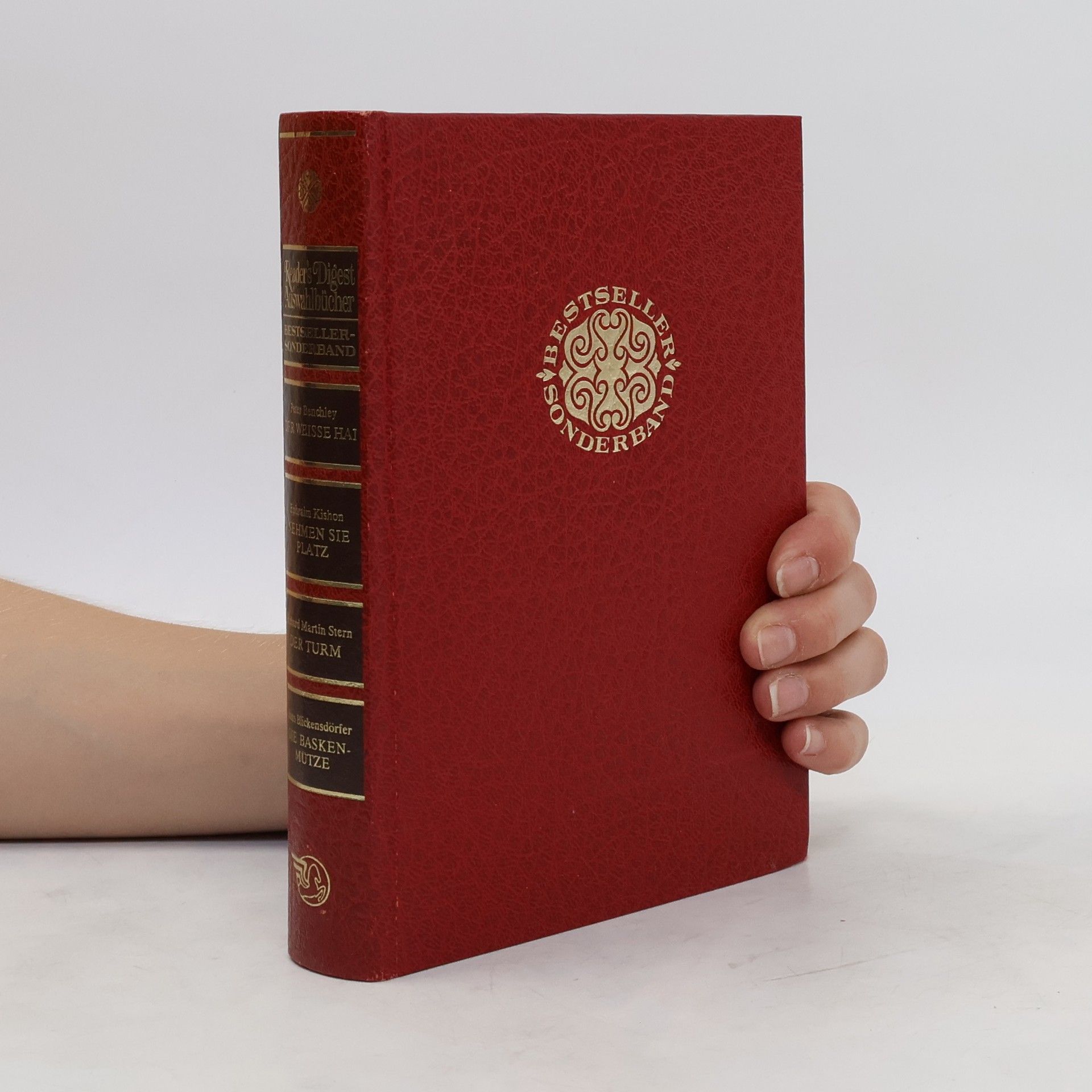 Peter Benchley Reader's Digest Auswahlbücher. Der weisse Hai. Nehmen sie Platz. Der Turm. Die Baskenmütze