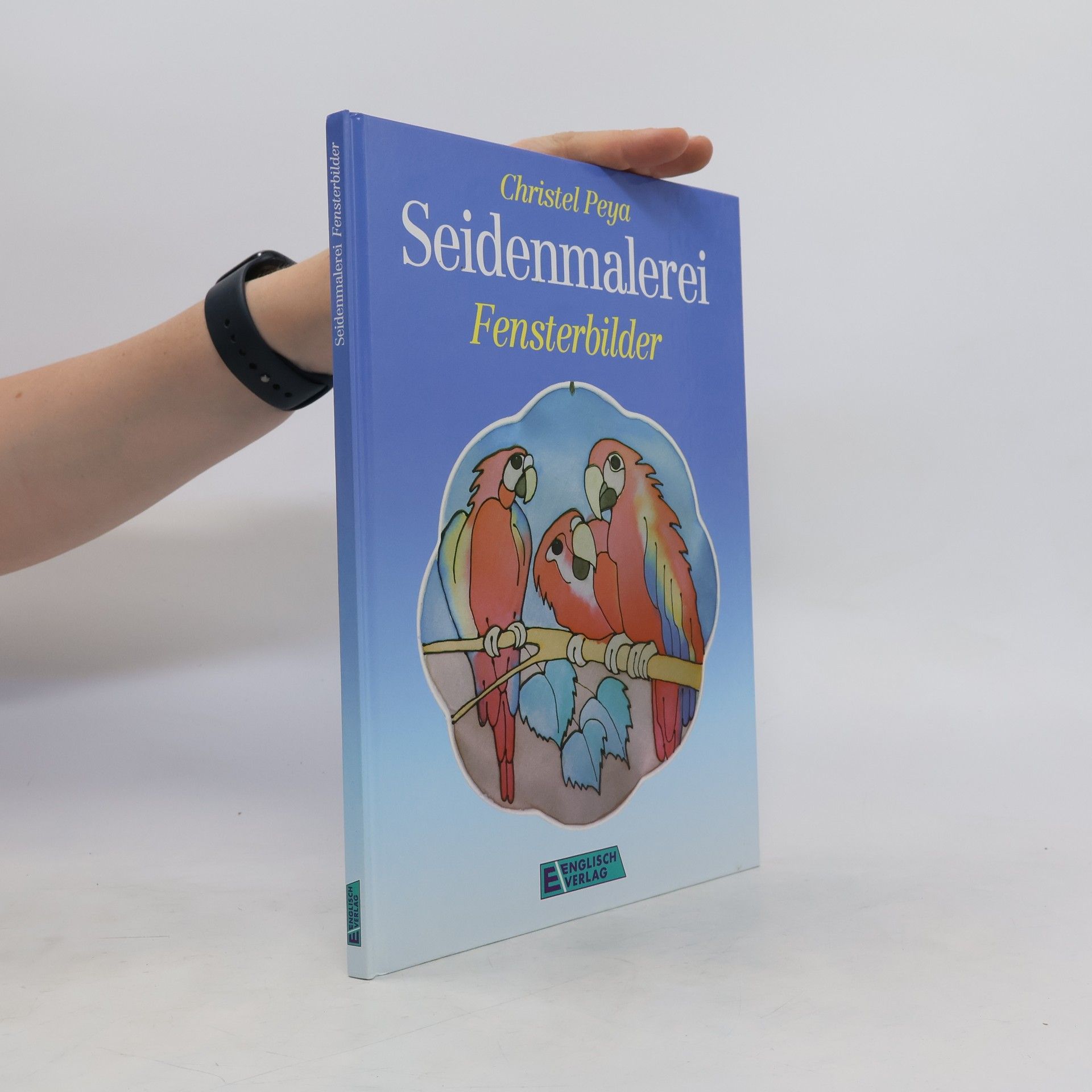Christel Peya Seidenmalerei. Fensterbilder