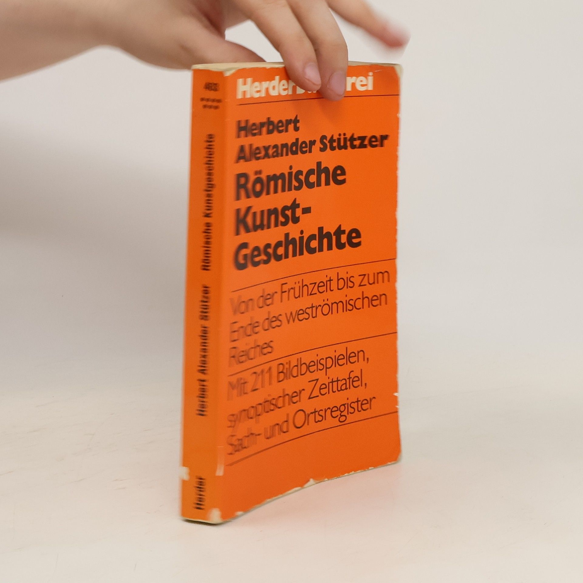 Herbert Alexander Stützer Römische Kunstgeschichte