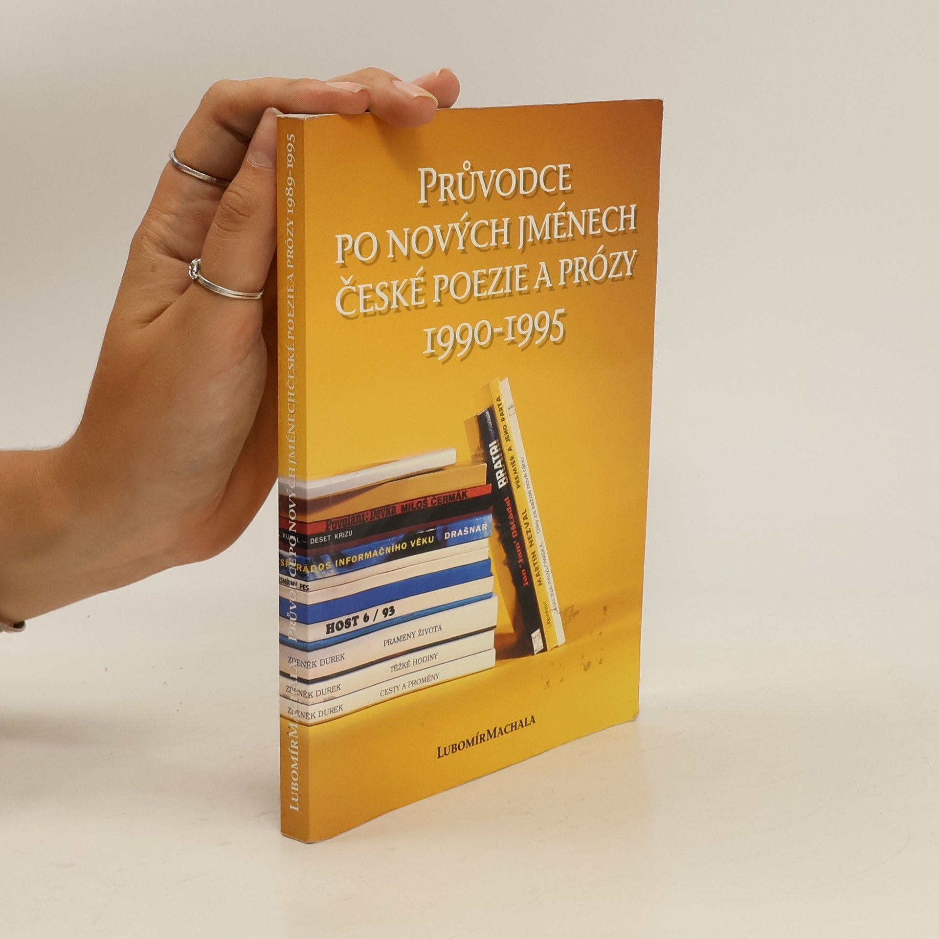Lubomír Machala Průvodce po nových jménech české poezie a prózy 1990-1995