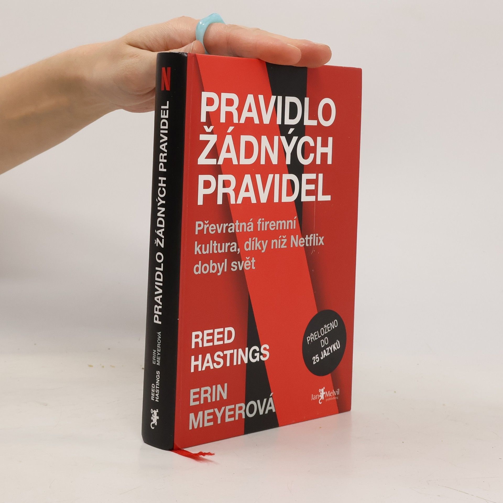 Reed Hastings Pravidlo žádných pravidel. Převratná firemní kultura, díky níž Netflix dobyl svět