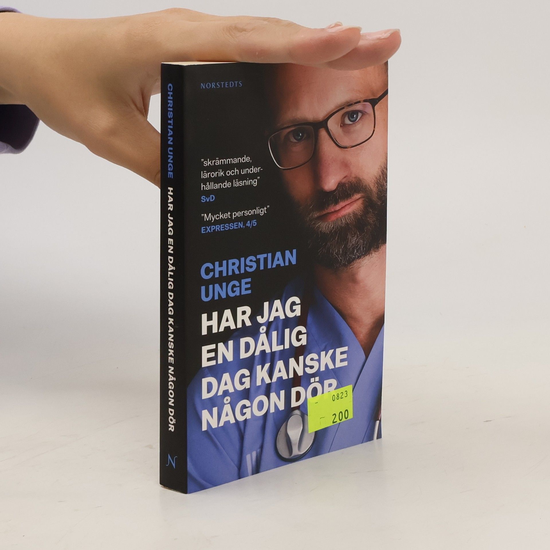 Christian Unge Har jag en dålig dag kanske någon dör