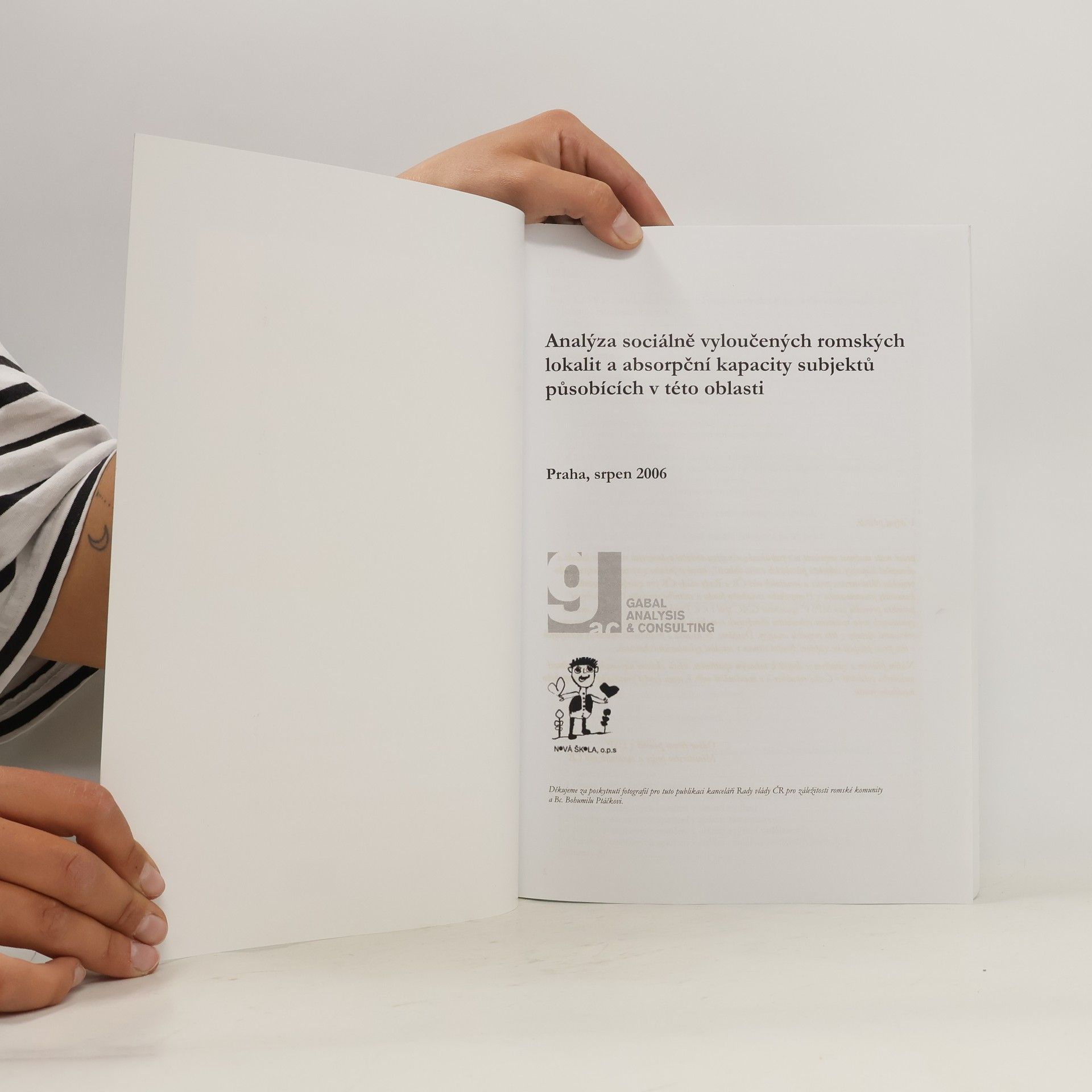 kolektiv Analýza sociálně vyloučených romských lokalit a absorpční kapacity subjektů působících v této oblasti