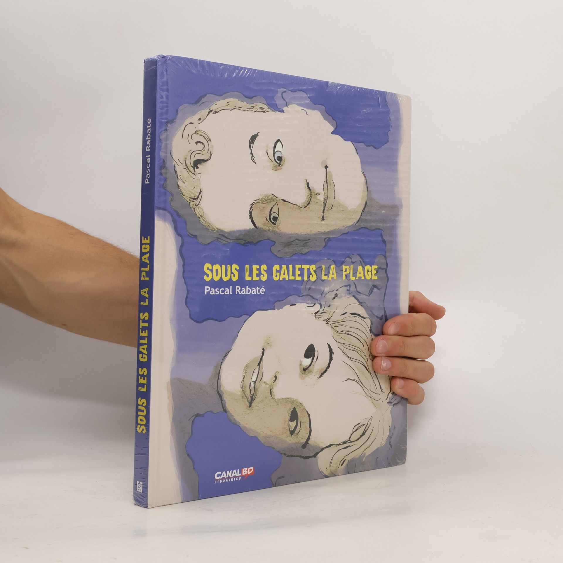 Pascal Rabaté Sous les galets, la plage