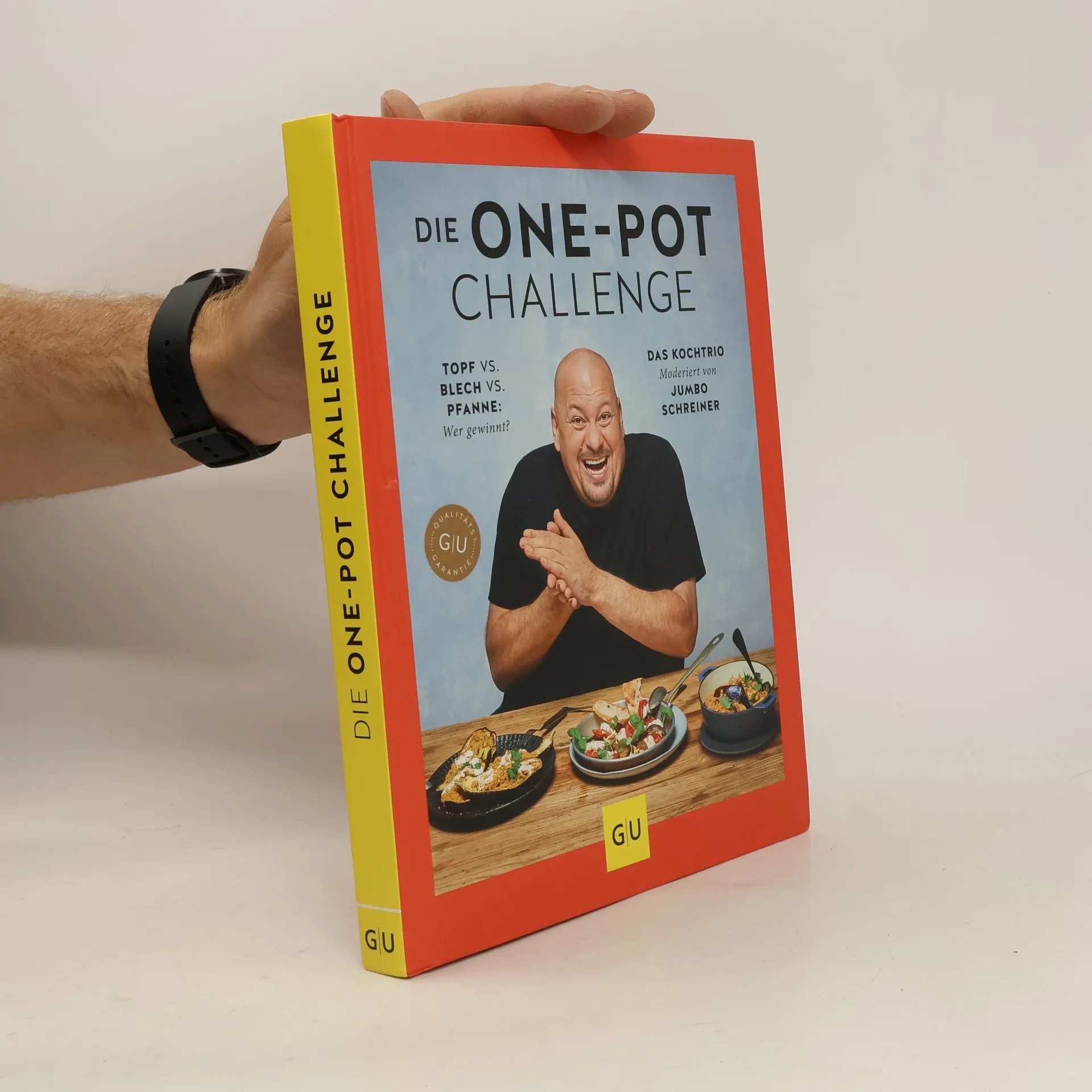 Die One-Pot Challenge | Libro | Copertina rigida | Jumbo Schreiner | DE