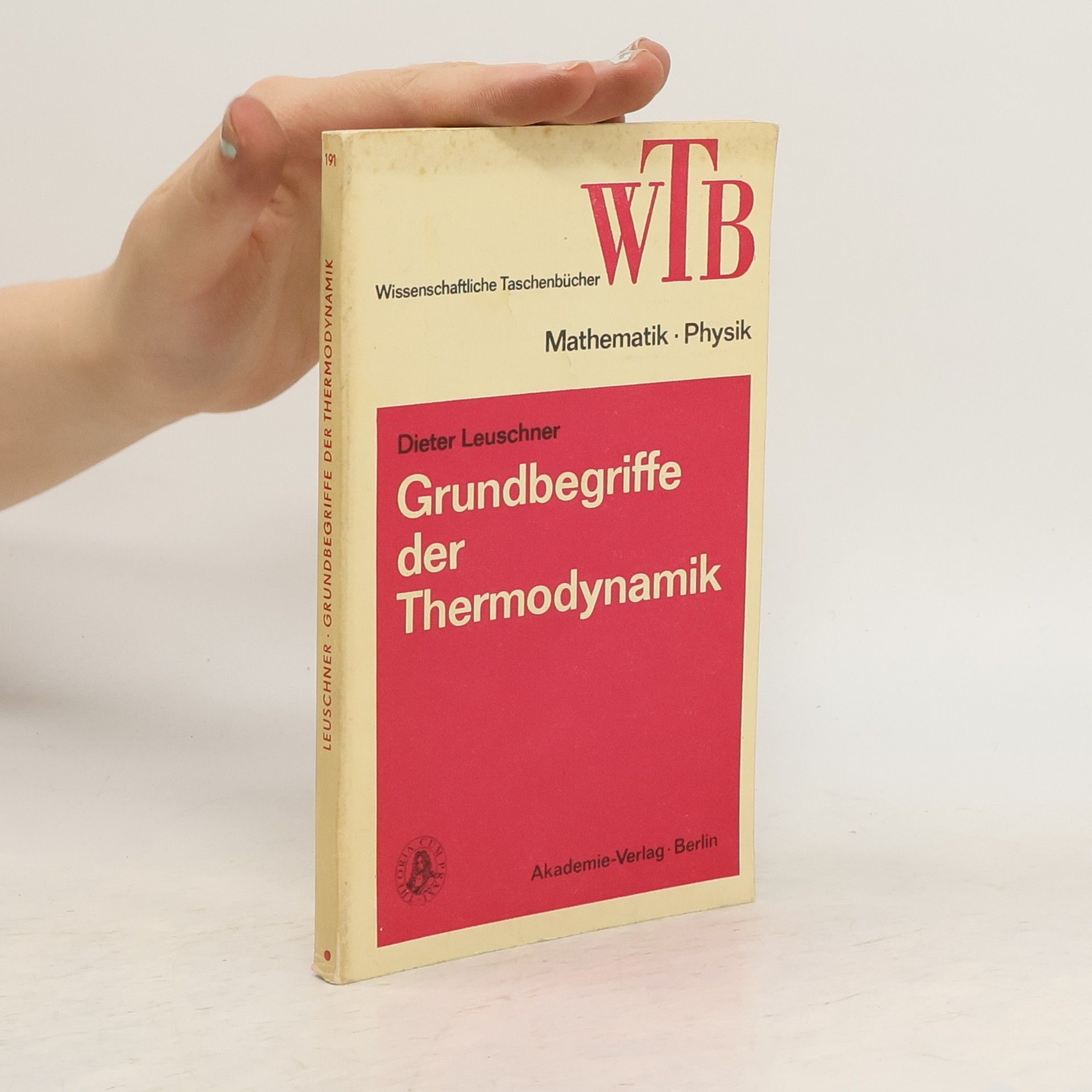Dieter Leuschner Grundbegriffe der Thermodynamik