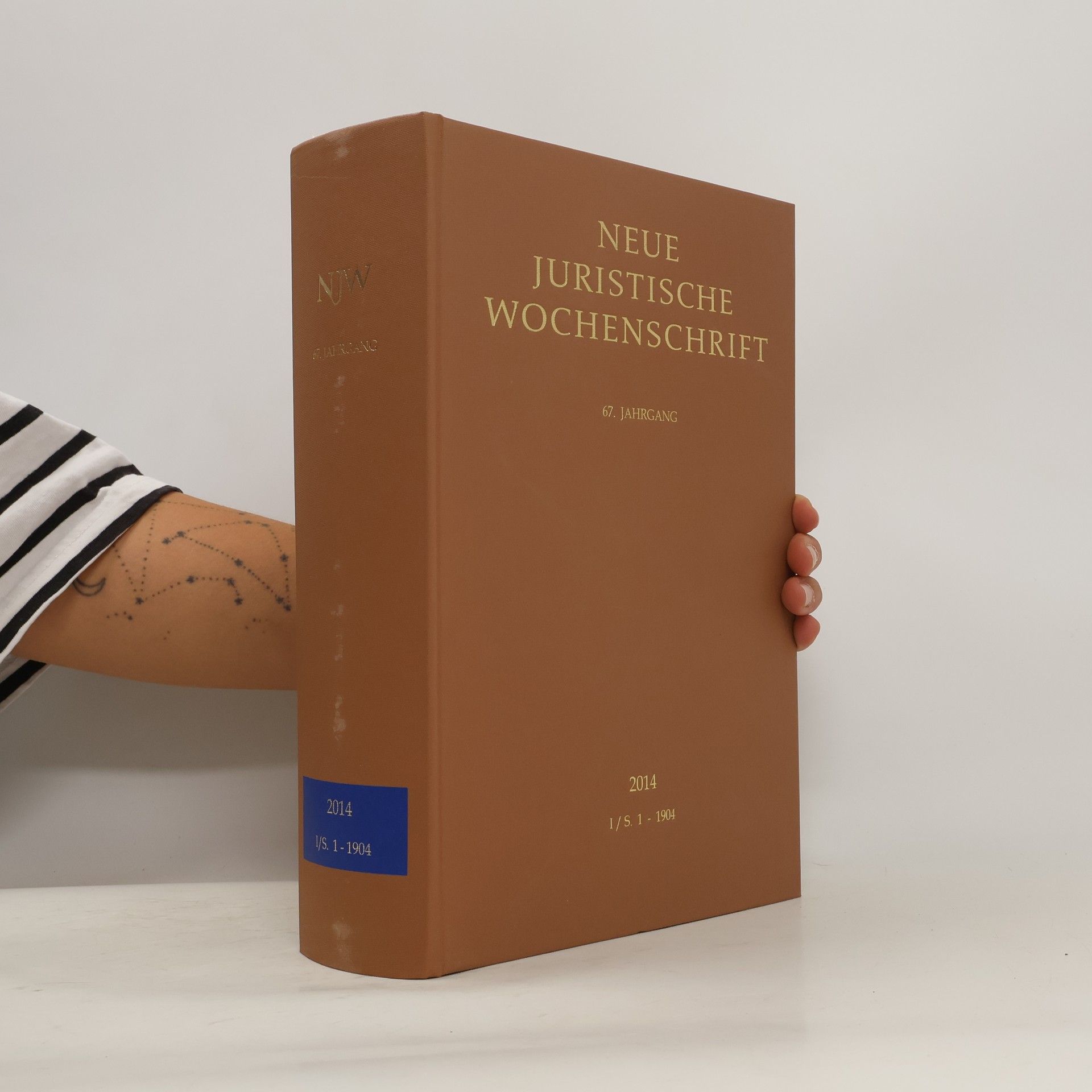 Autorenkollektiv Neue Juristische Wochenschrift 2014 I/S. 1-1904