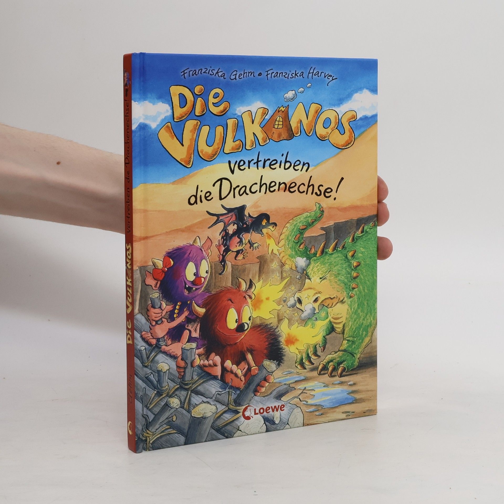 Franziska Gehm Die Vulkanos vertreiben die Drachenechse!