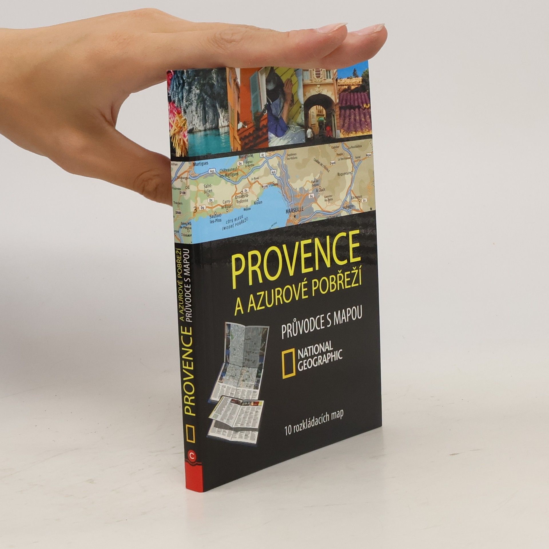 Barbara A. Noe Provence a Azurové pobřeží, průvodce s mapou