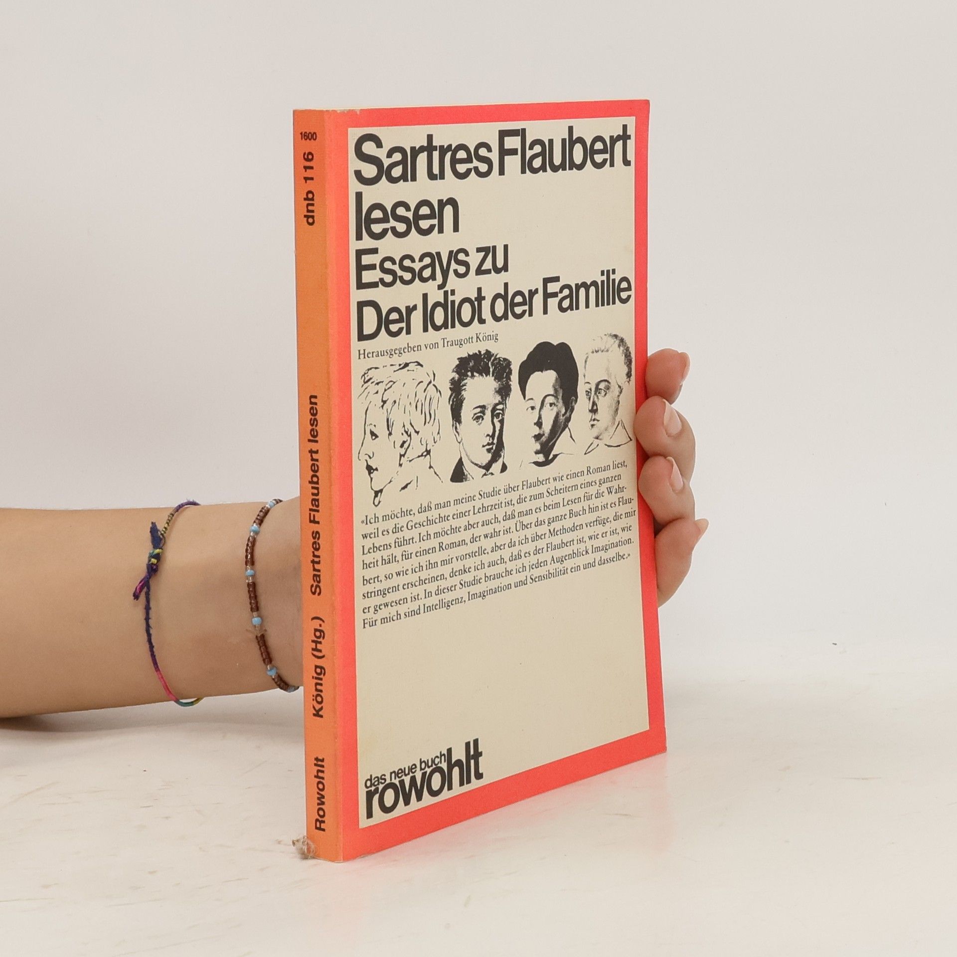 Traugott König Sartres Flaubert lesen