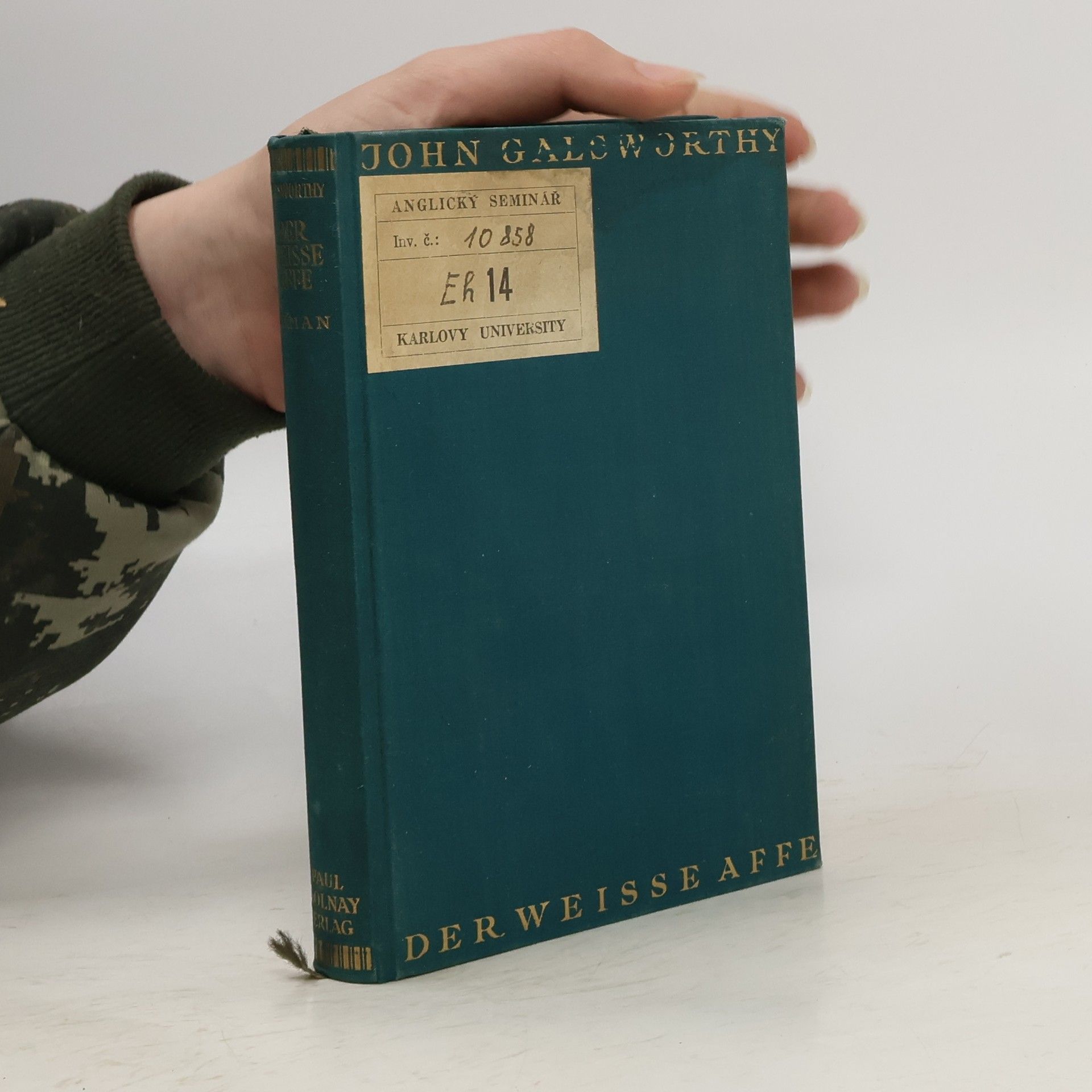 John Galsworthy Der Weisse Affe
