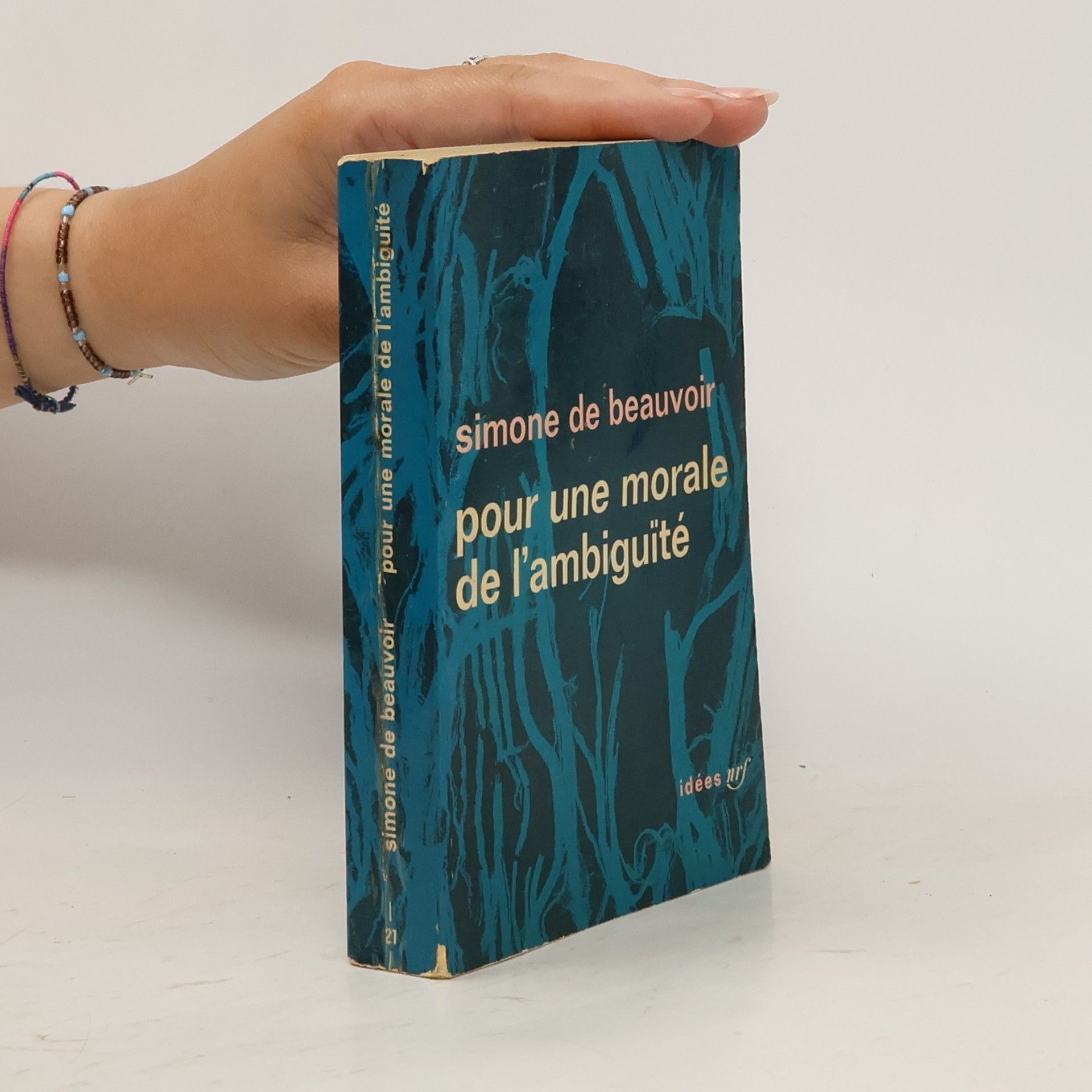 Simone Beauvoir Pour une morale de l'ambiguïté