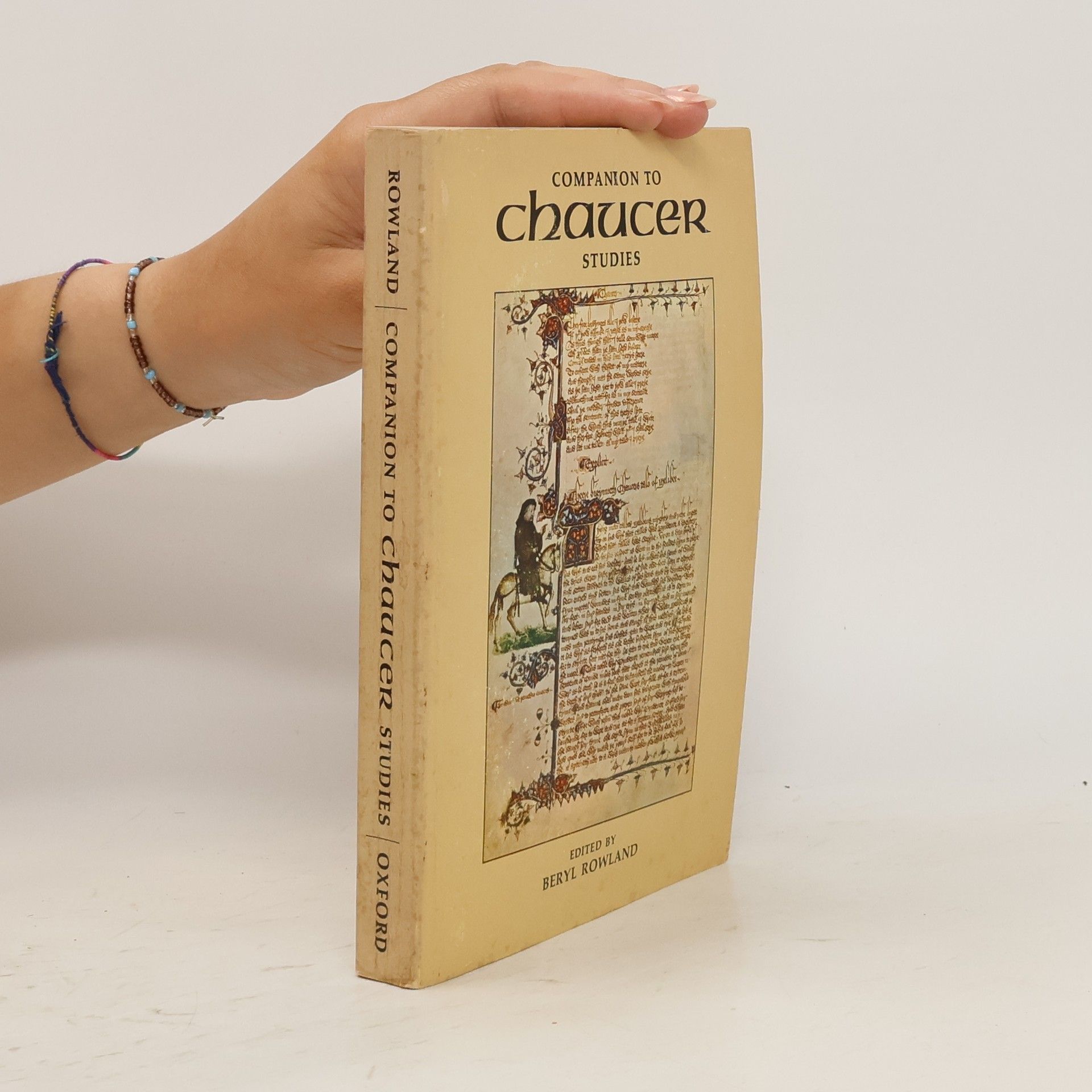 Beryl Rowland Companion to Chaucer studies