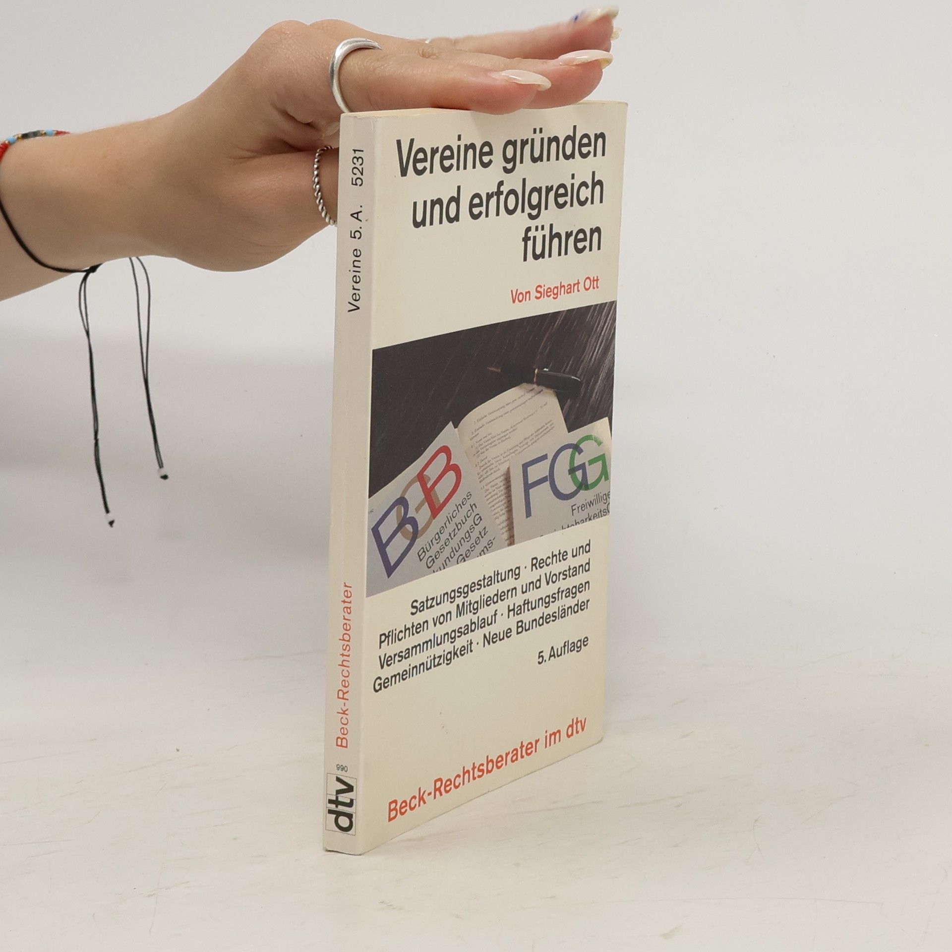 Sieghart Ott Vereine gründen und erfolgreich führen