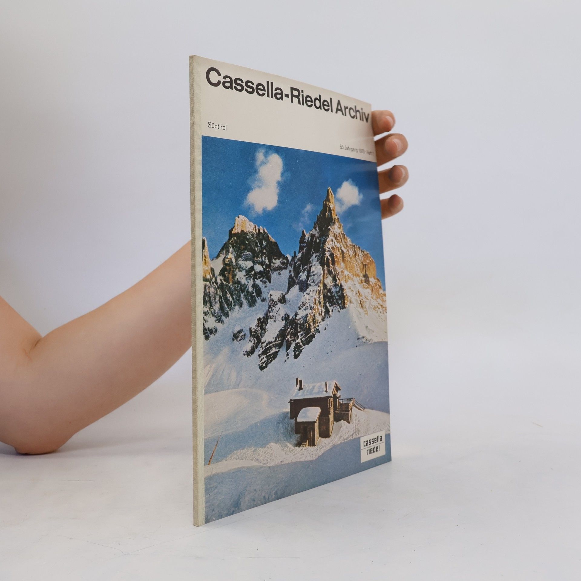 AA.VV. Cassella-Riedel Archiv. Südtirol