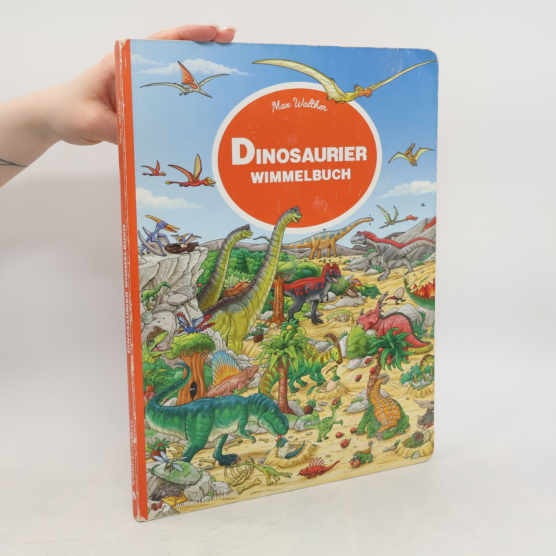 Max Walther Dinosaurier Wimmelbuch