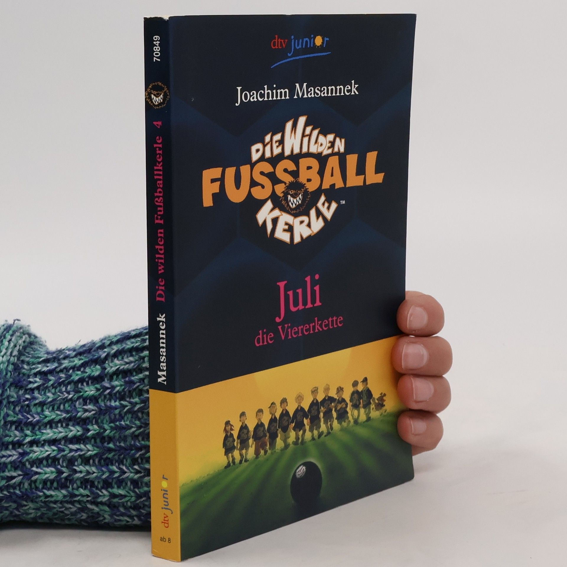 Joachim Masannek Die Wilden Fussball Kerle. Juli die Viererkette