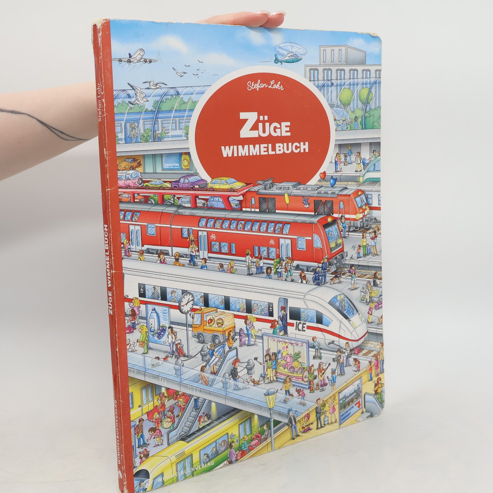 Stefan Lohr Züge Wimmelbuch