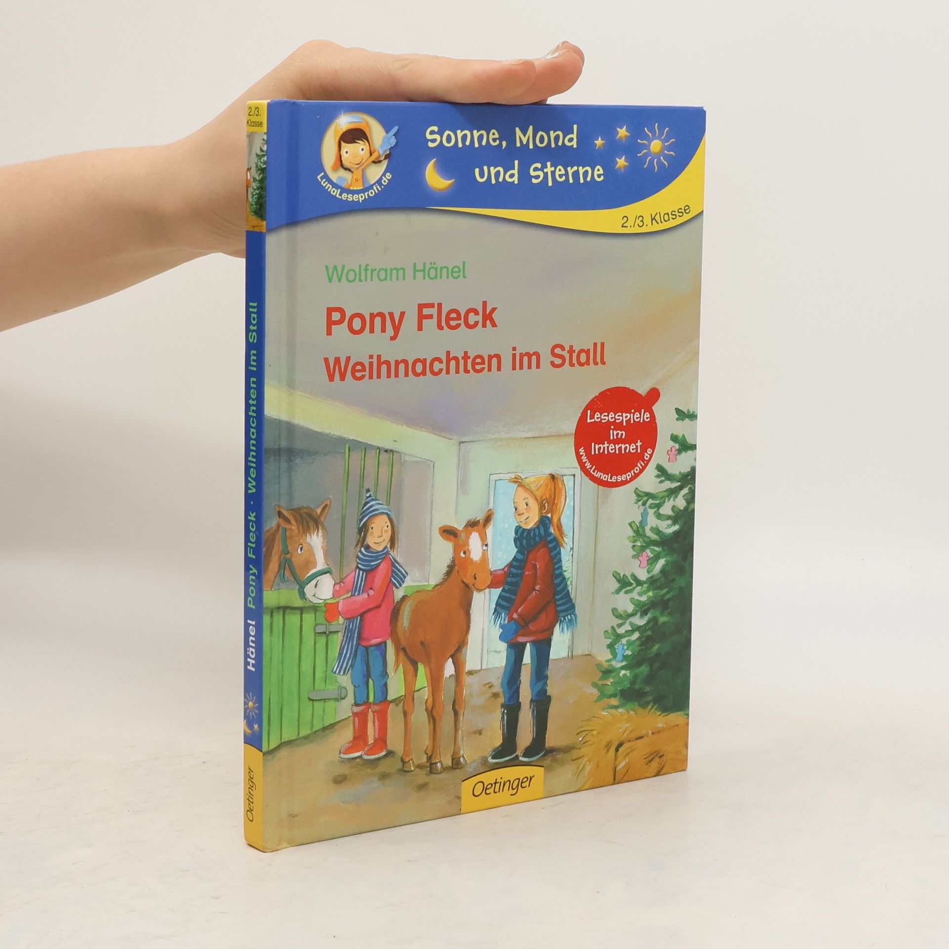Wolfram Hänel Pony Fleck - Weihnachten im Stall