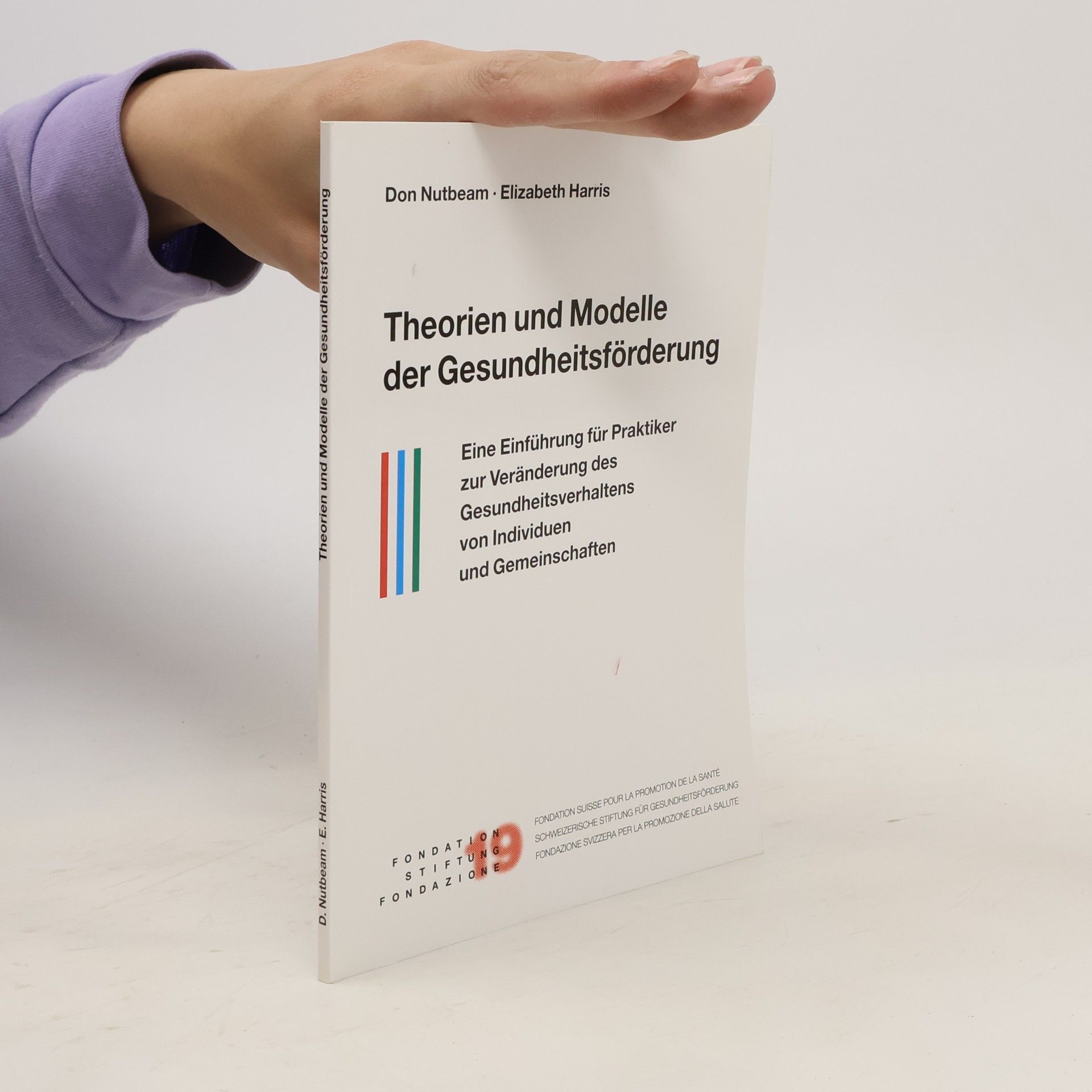 Don Nutbeam Theorien und Modelle der Gesundheitsförderung