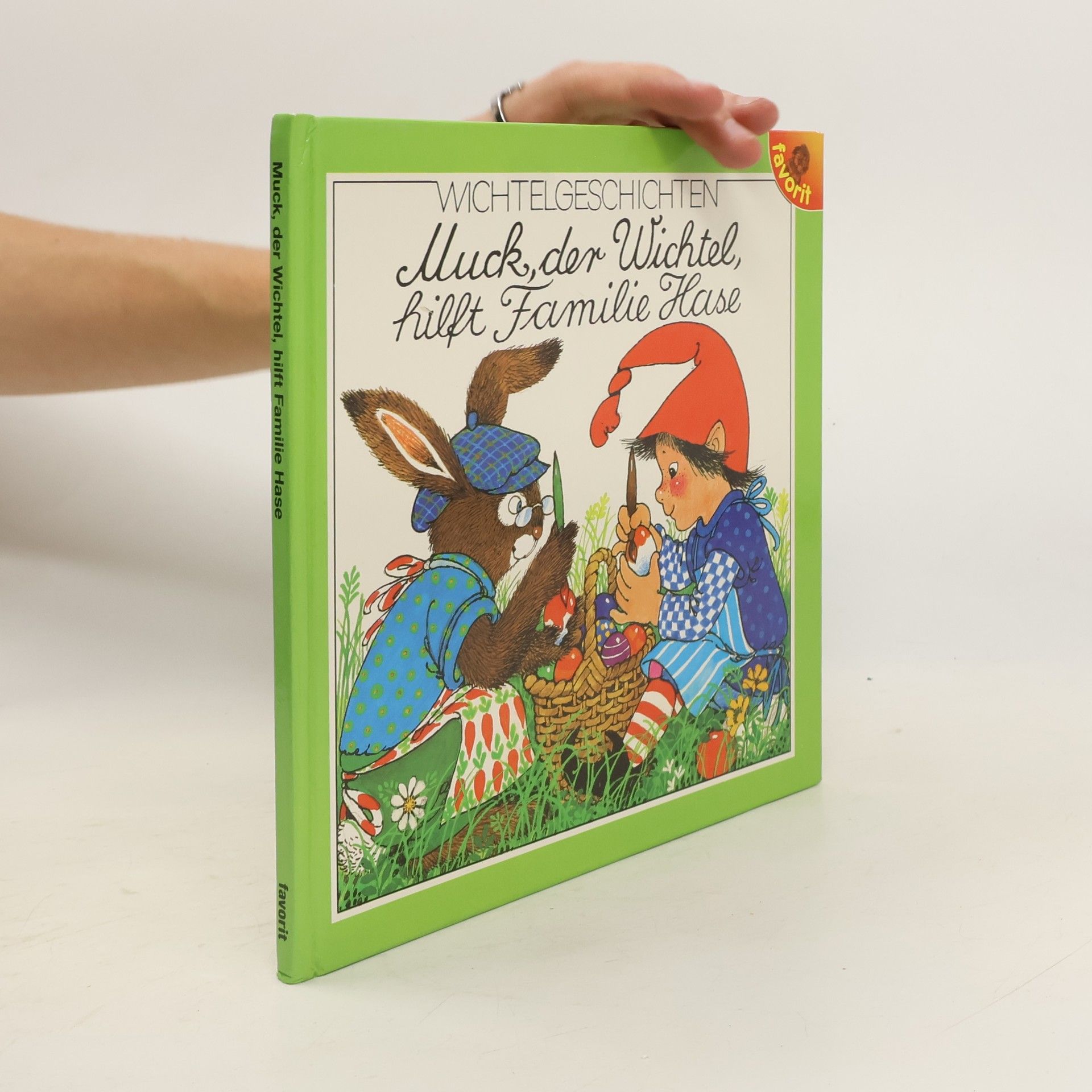 Ursula Beckert Muck, der Wichtel, hilft Familie Hase
