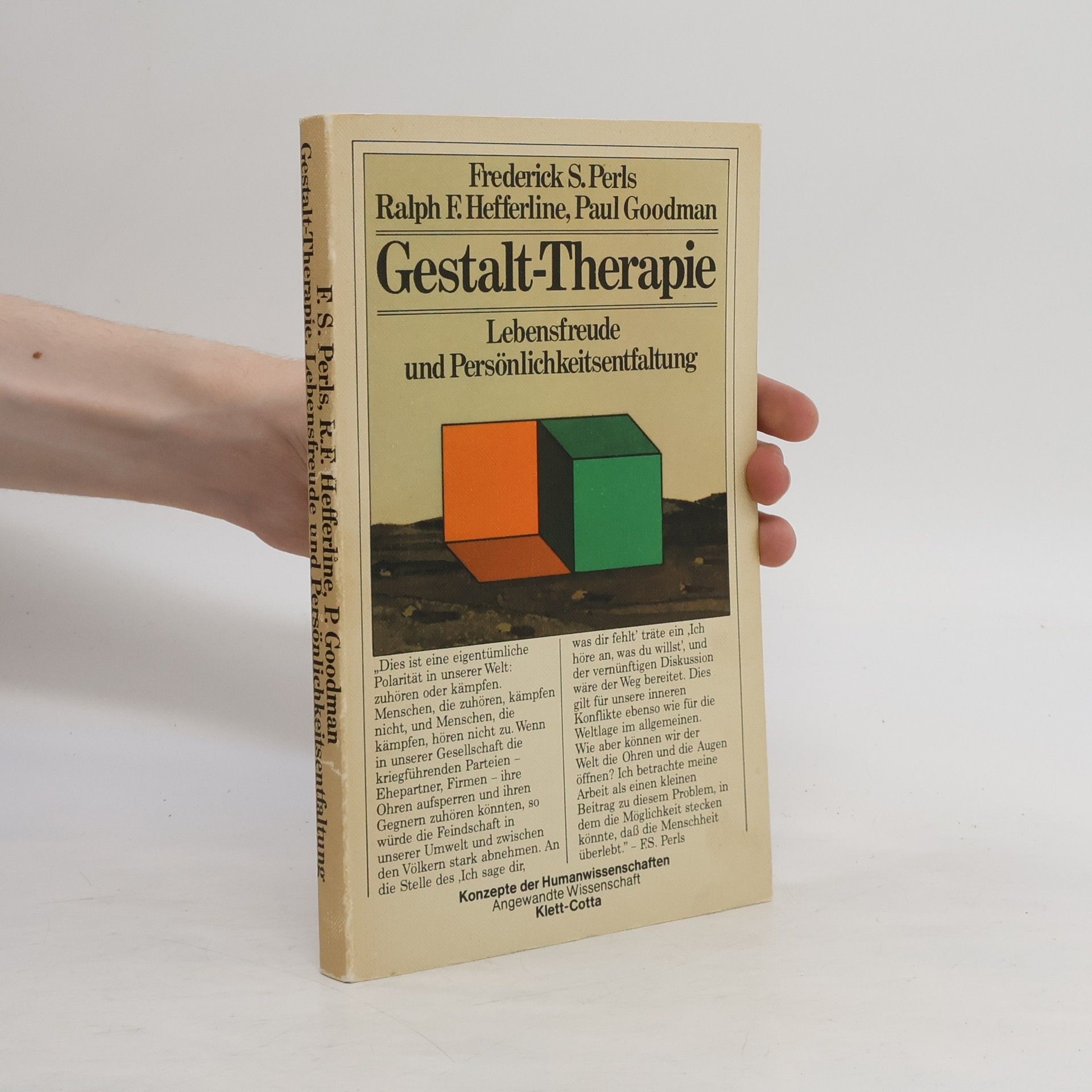 Frederick S. Perls Gestalt-Therapie