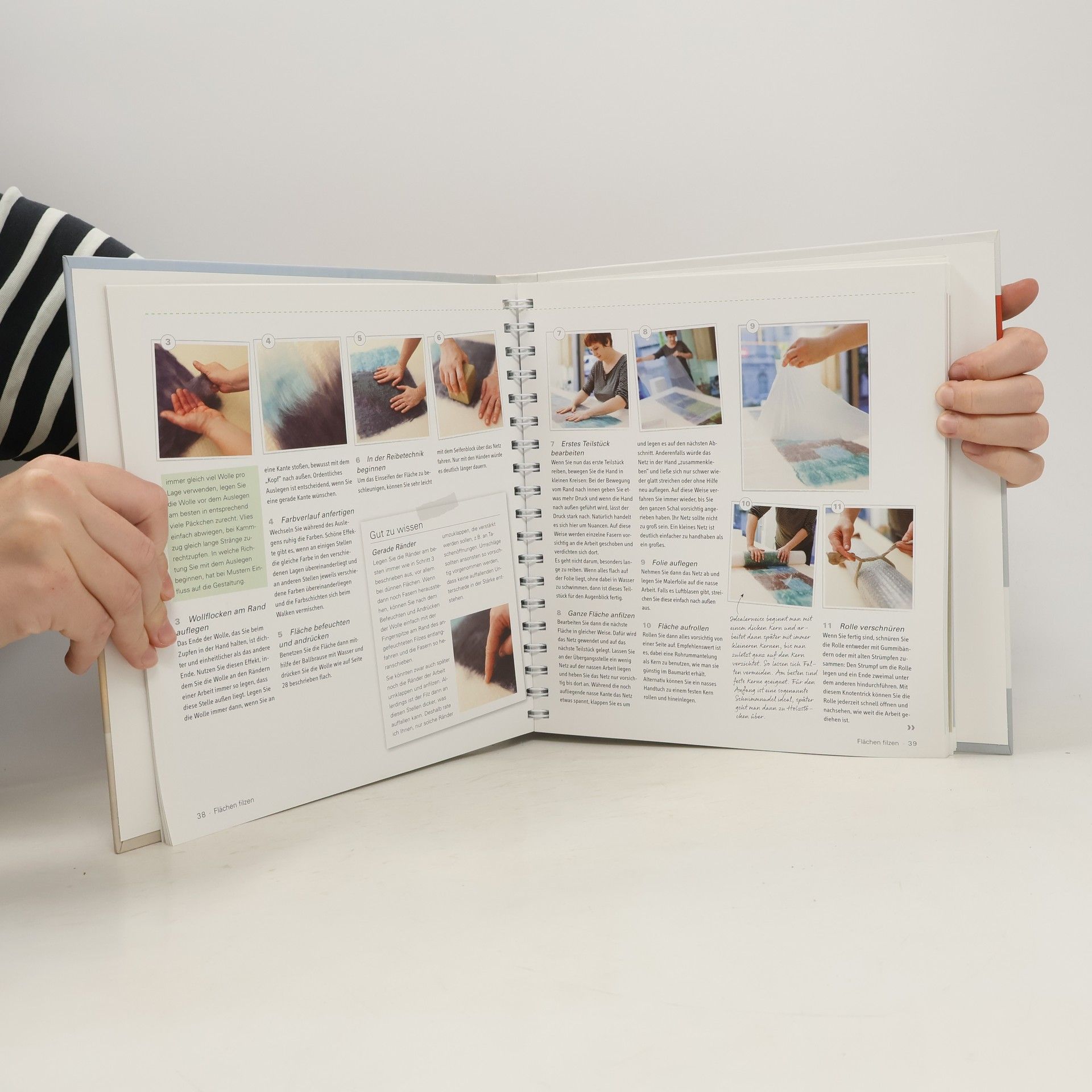 Inga Dünkelberg-Niemann Kreativ-Workshop Filzen