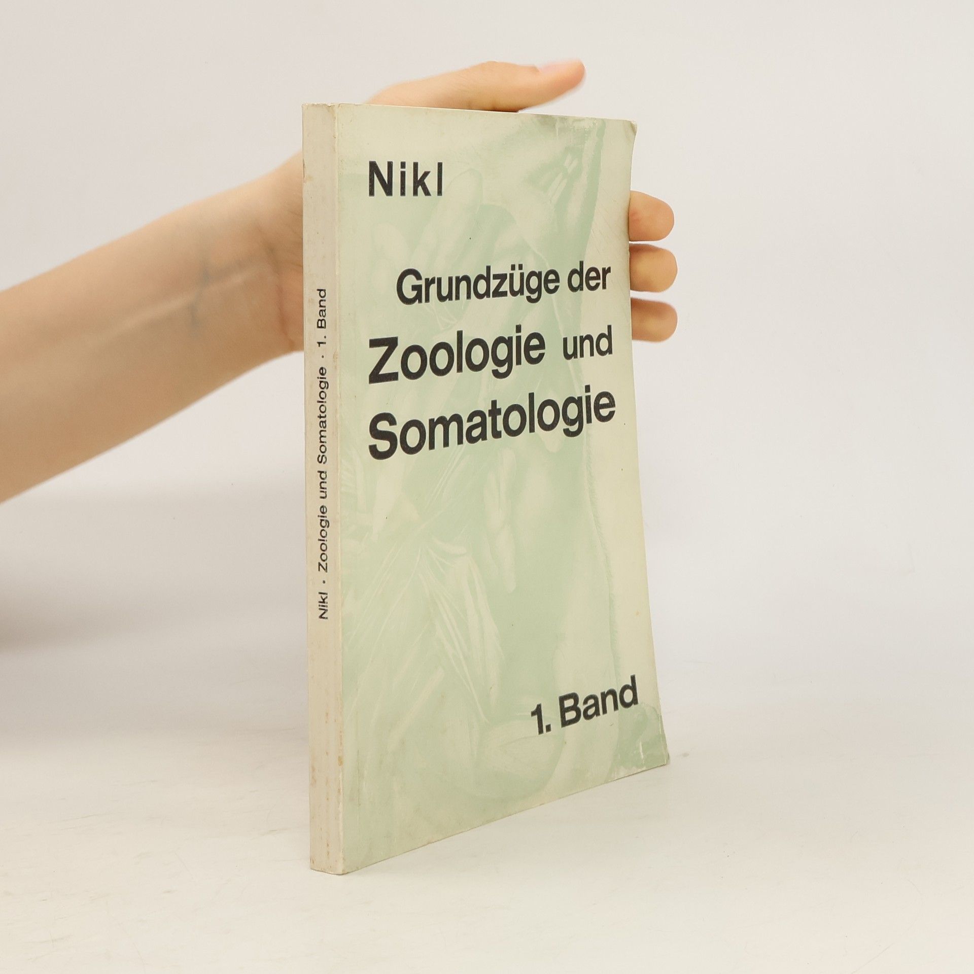 Alfred Nikl Grundzüge der Zoologie und Somatologie 1