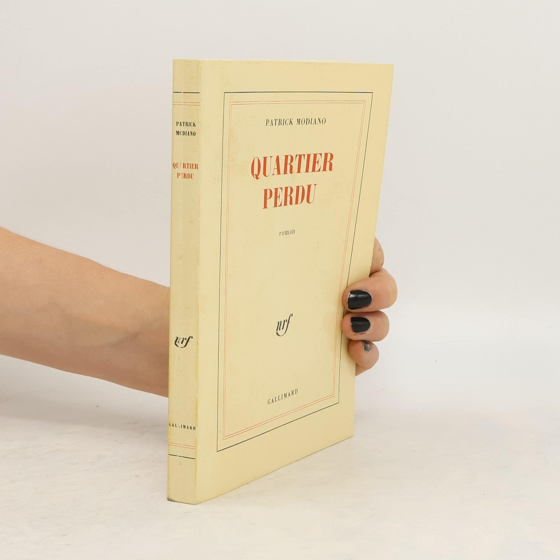Patrick Modiano Quartier perdu