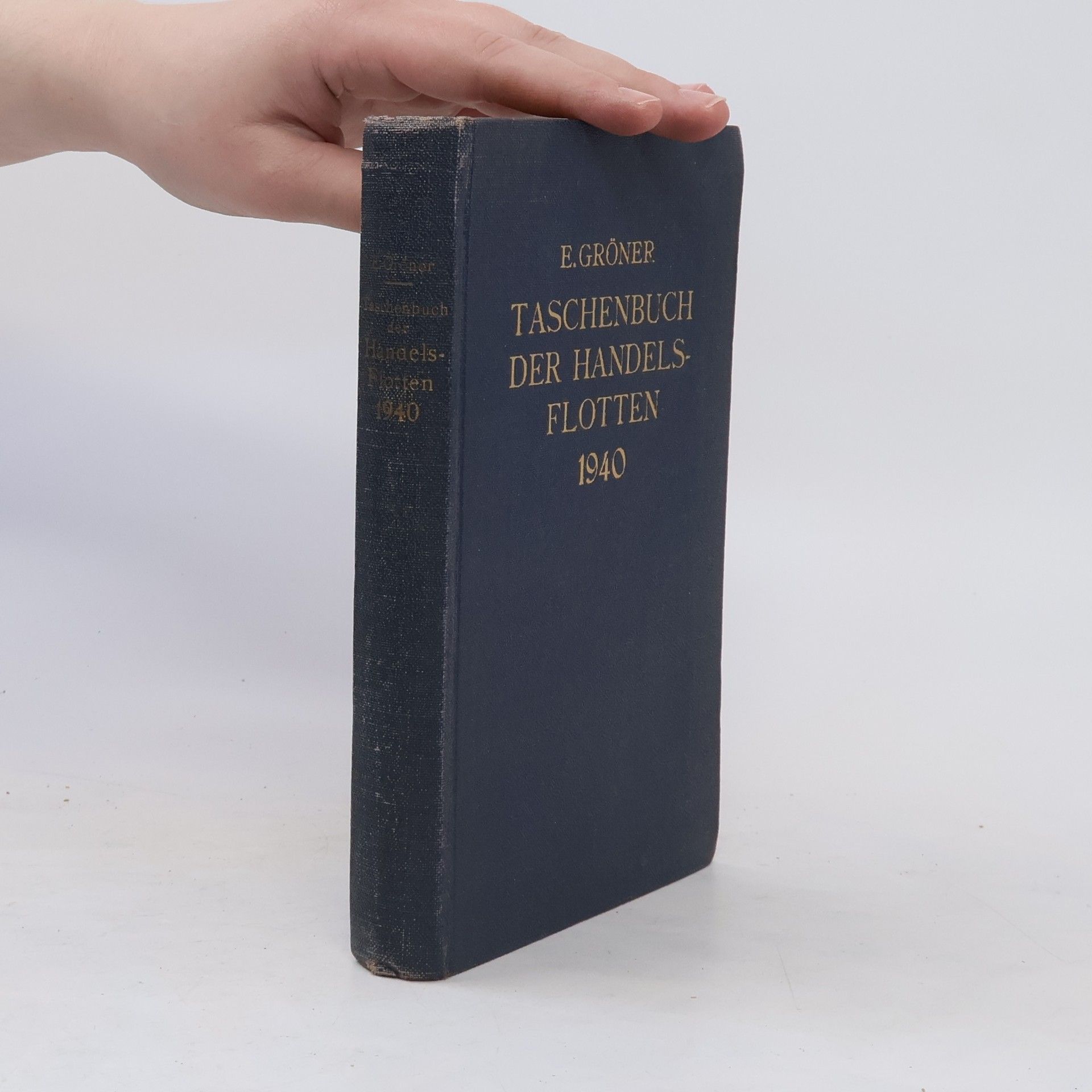 Erich Gröner Taschenbuch der Handelsflotten 1940