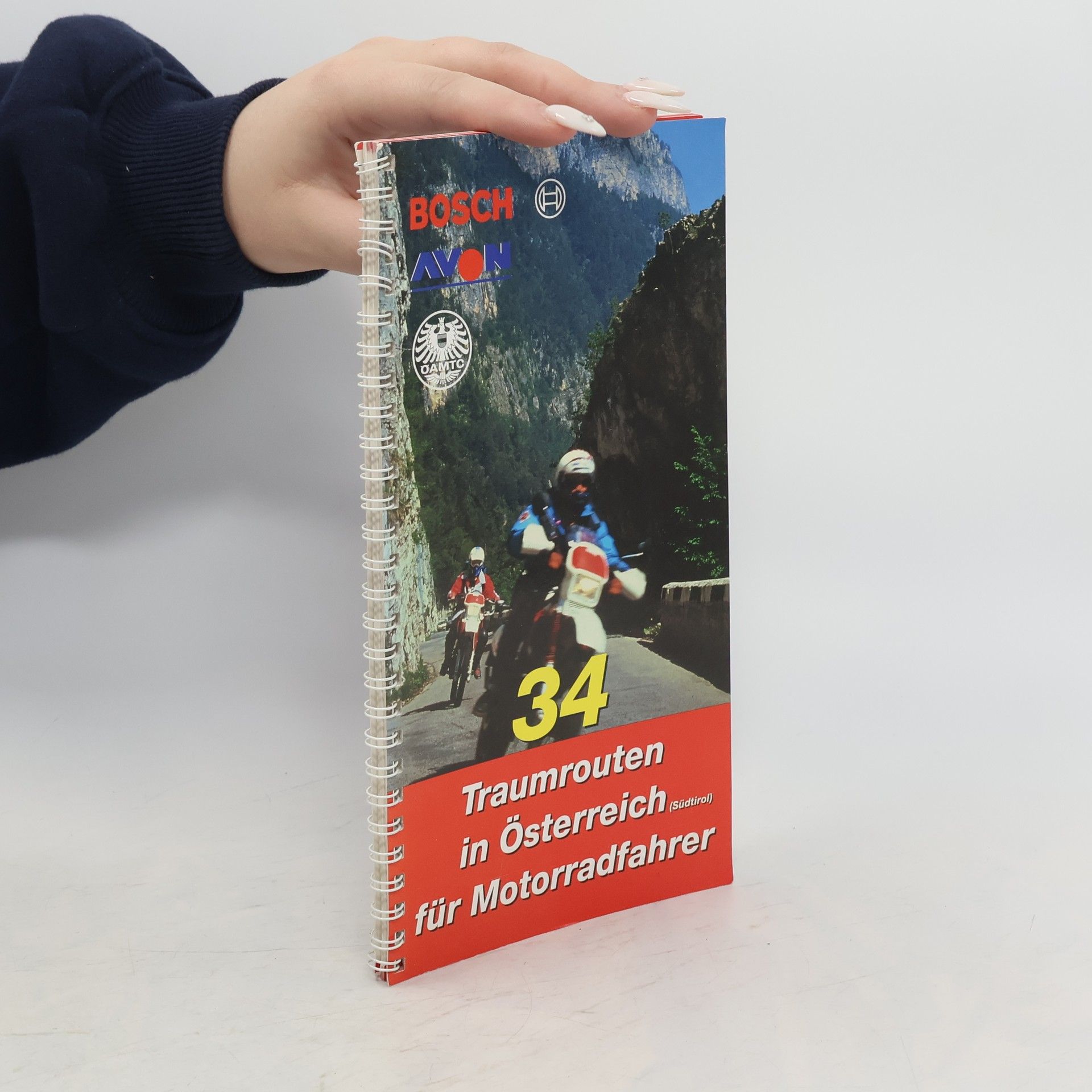 Rober Bosch 34 Traumrouten in Österreich (Südtirol) für Motorradfahrer