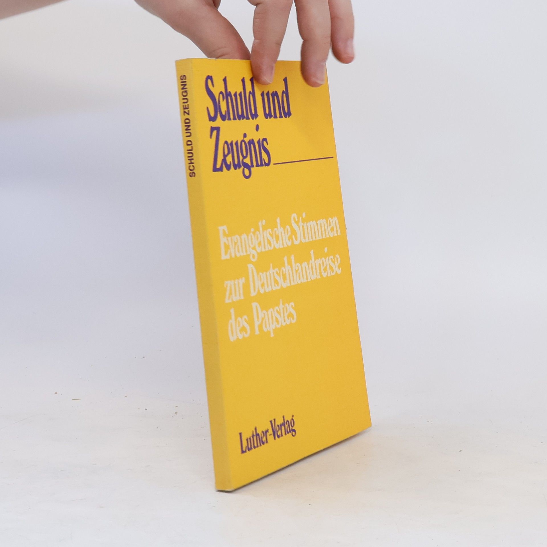Gerhard E. Stoll Schuld und Zeugnis