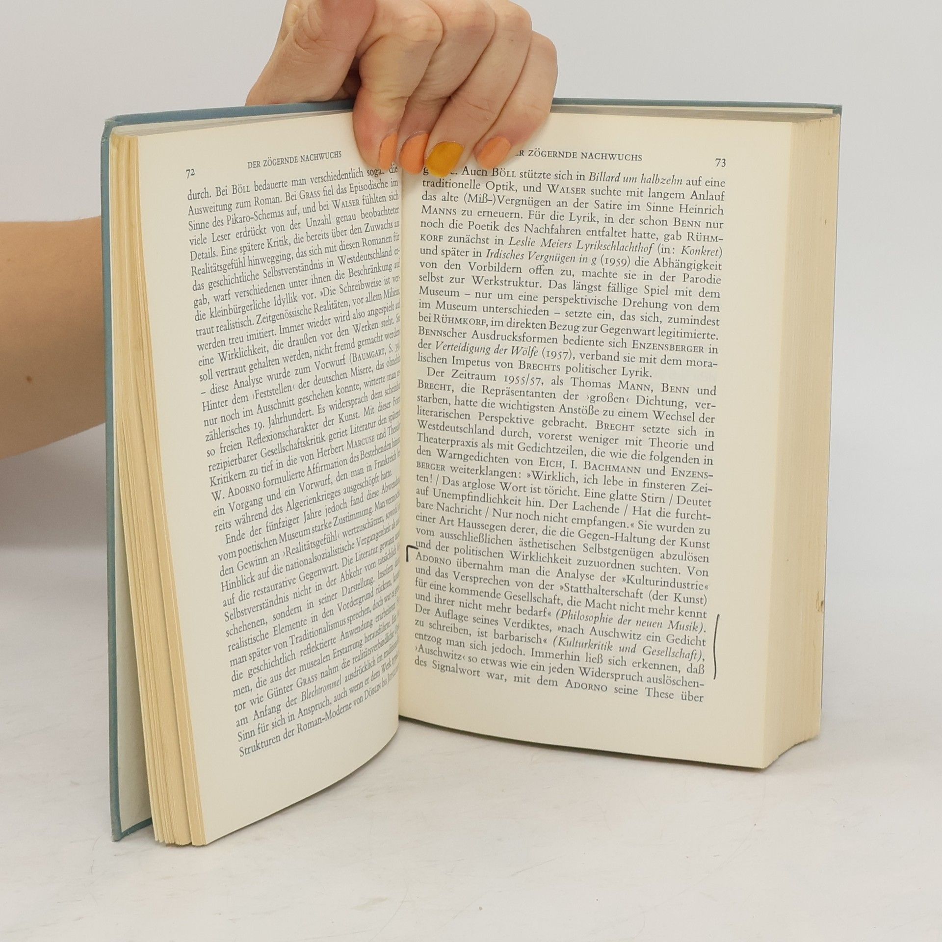 Thomas Koebner Tendenzen der deutschen Literatur seit 1945