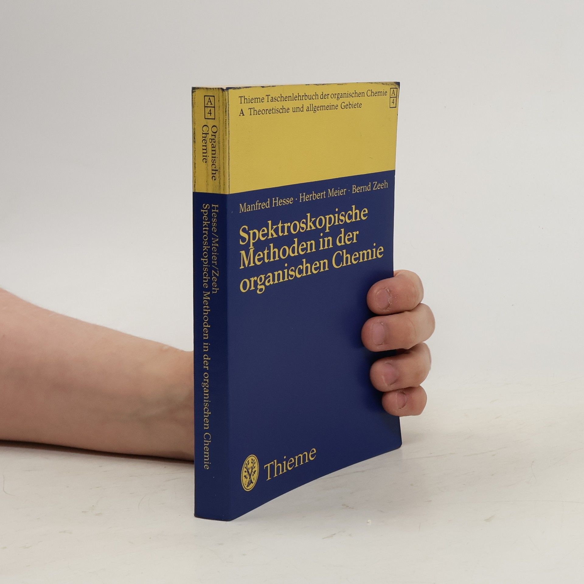 Manfred Hesse Spektroskopische Methoden in der organischen Chemie