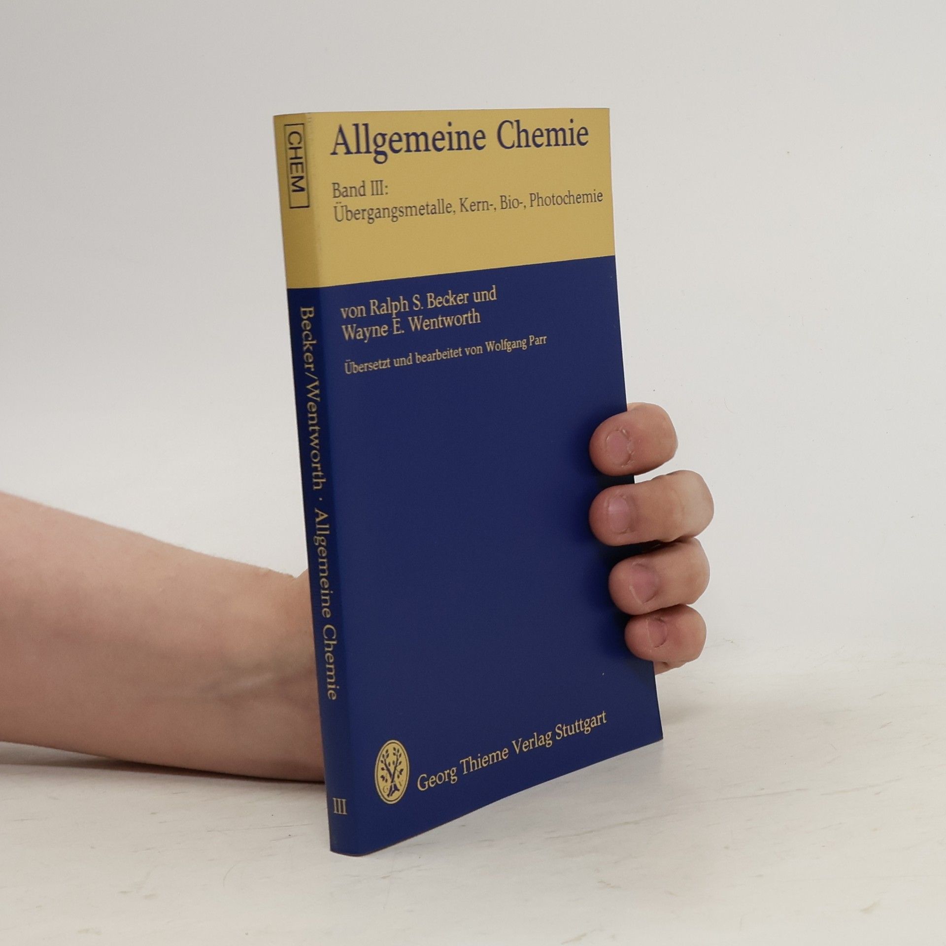Collectif d'auteurs Allgemeine Chemie I. - III.