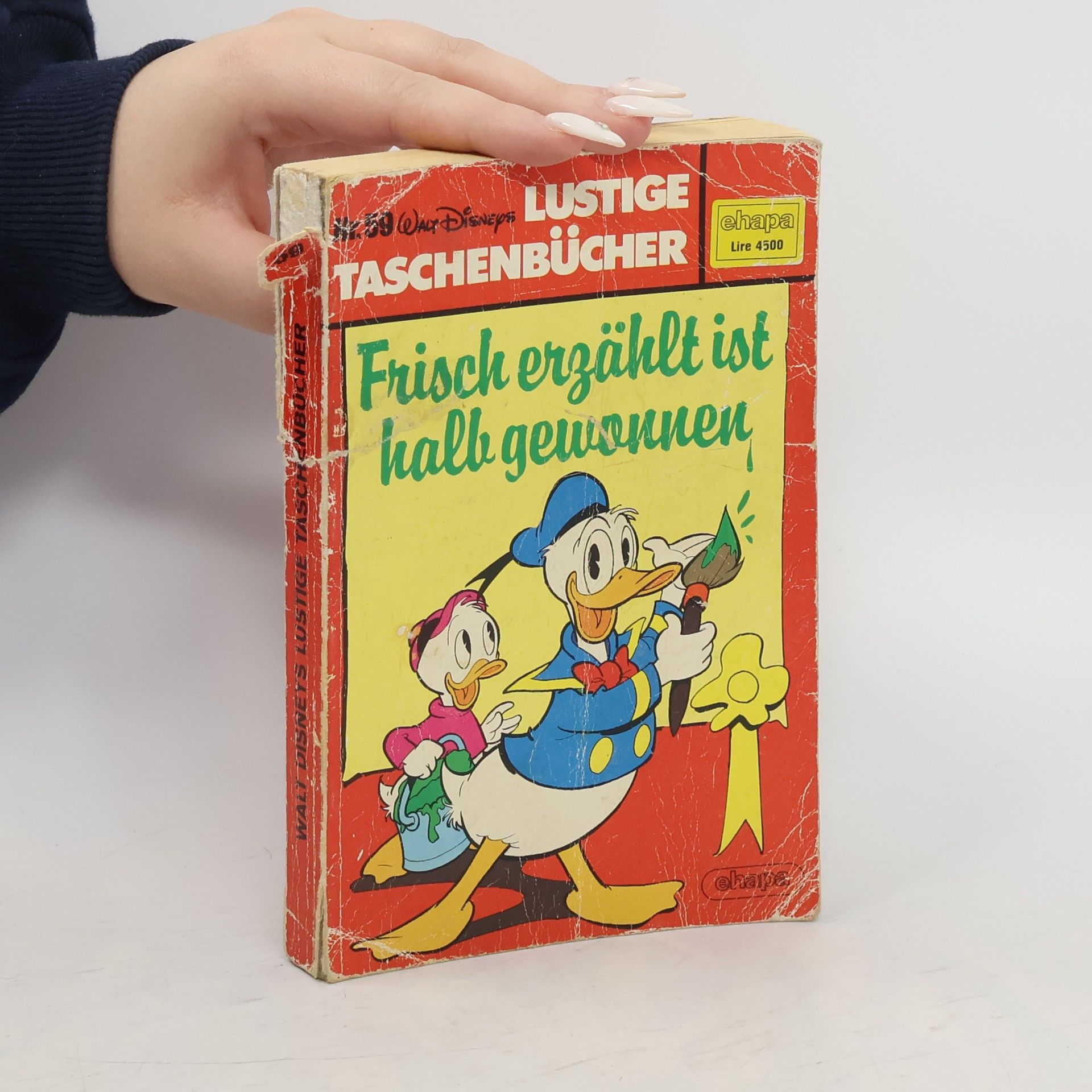 kolektiv Lustige Taschenbücher 59. Frisch Erzählt ist Halts Gewonnen