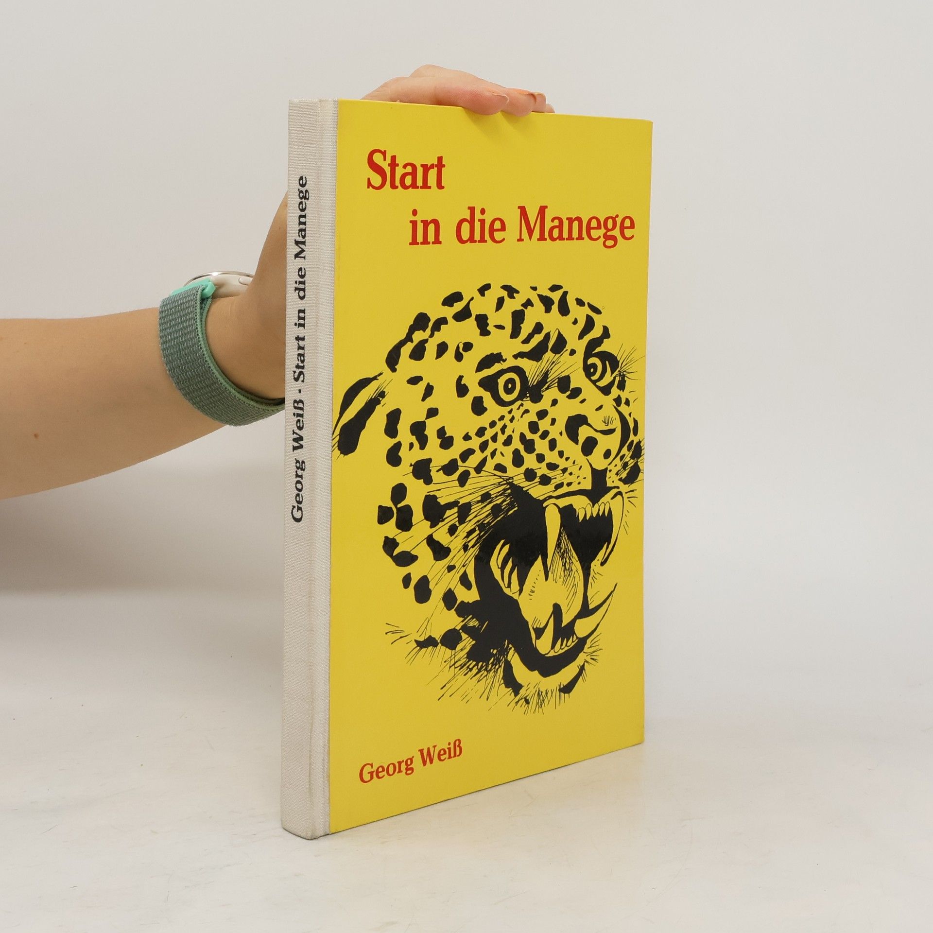 Georg Weiss Start in die Manege