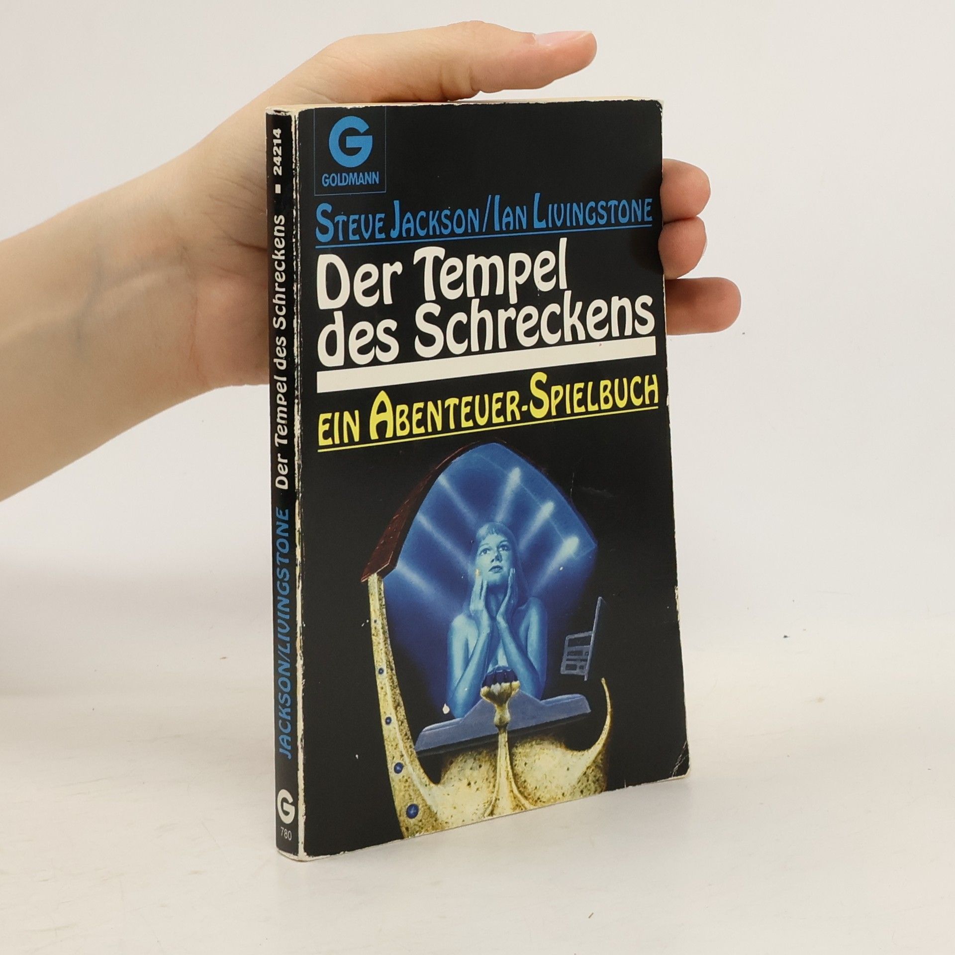 Ian Livingstone Der Tempel des Schreckens. Ein Abenteuer- Spielbuch.