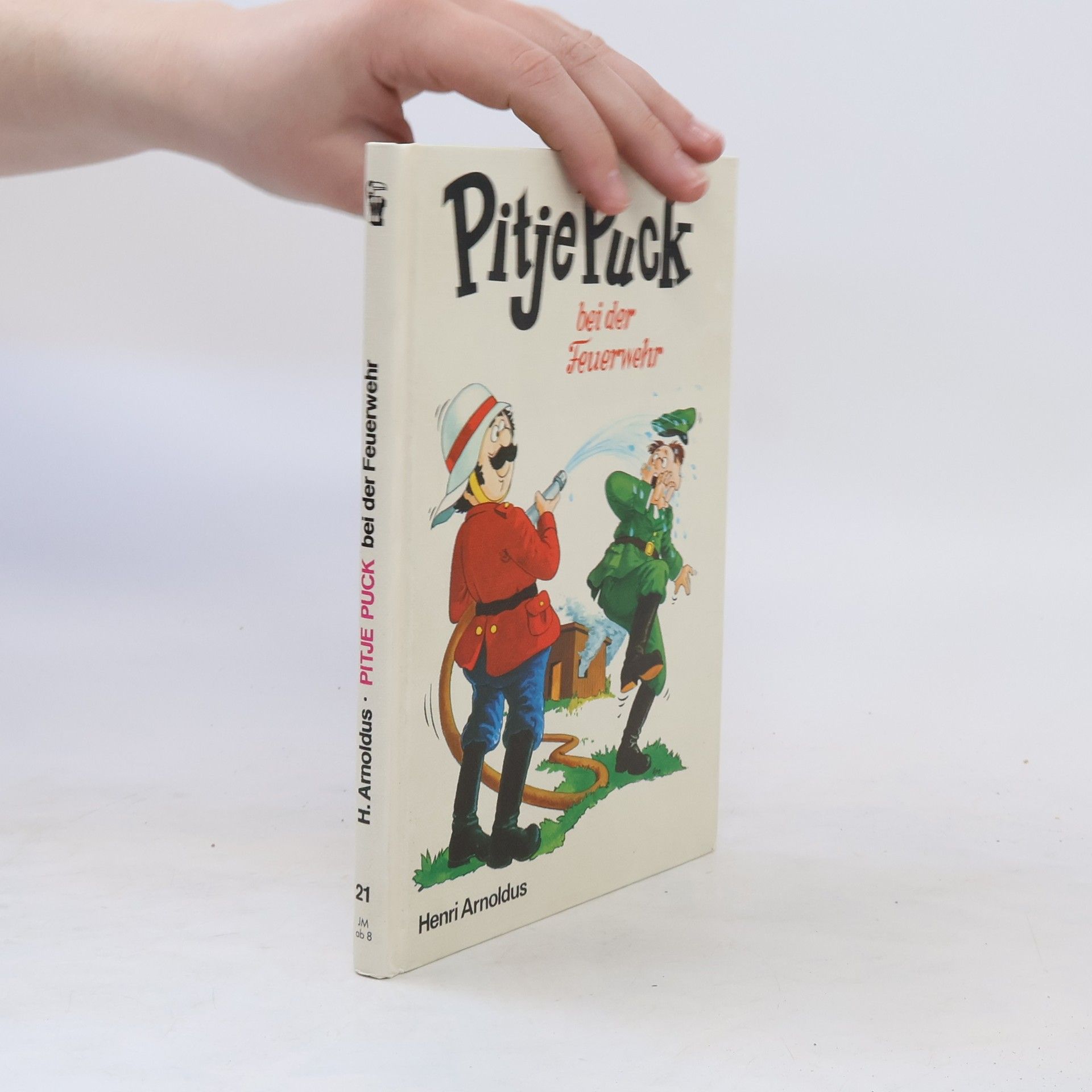 Henri Arnoldus Pitje Puck bei der Feuerwehr
